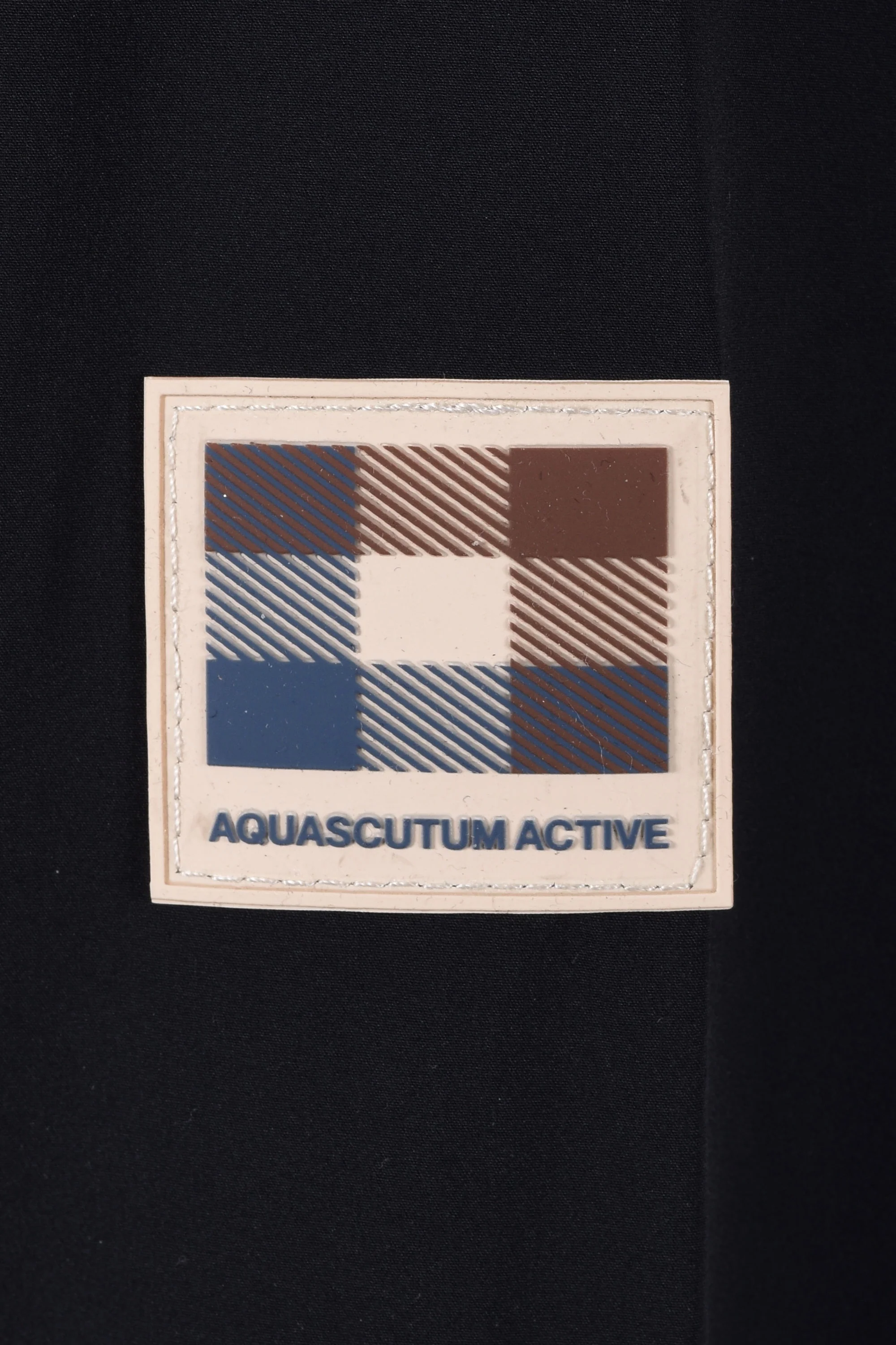 Aquascutum Active Hooded Stretch Windbreaker Black - Image 3