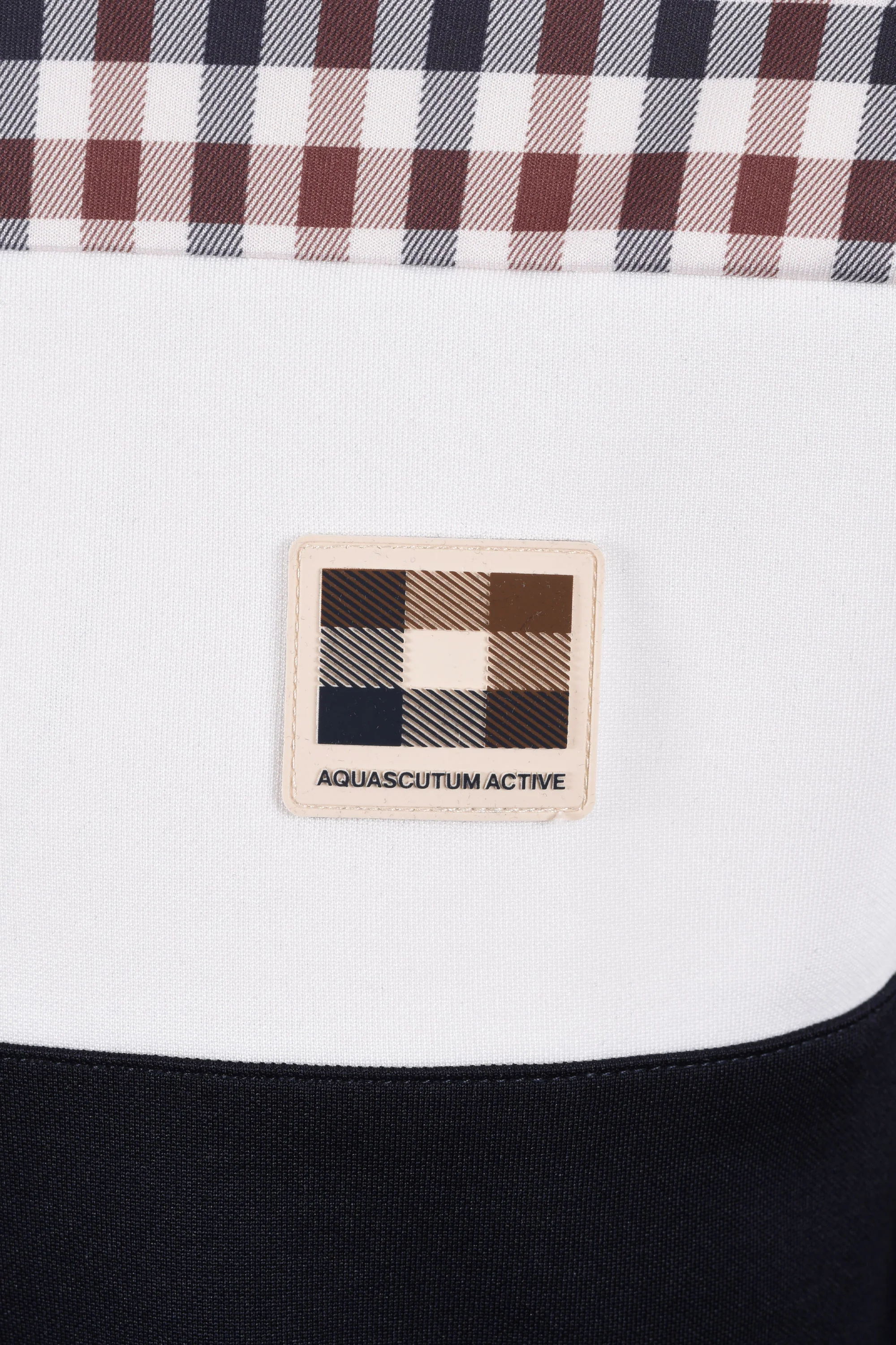 AQUASCUTUM CC SHOULDER TRACK TOP NAVY - Image 4