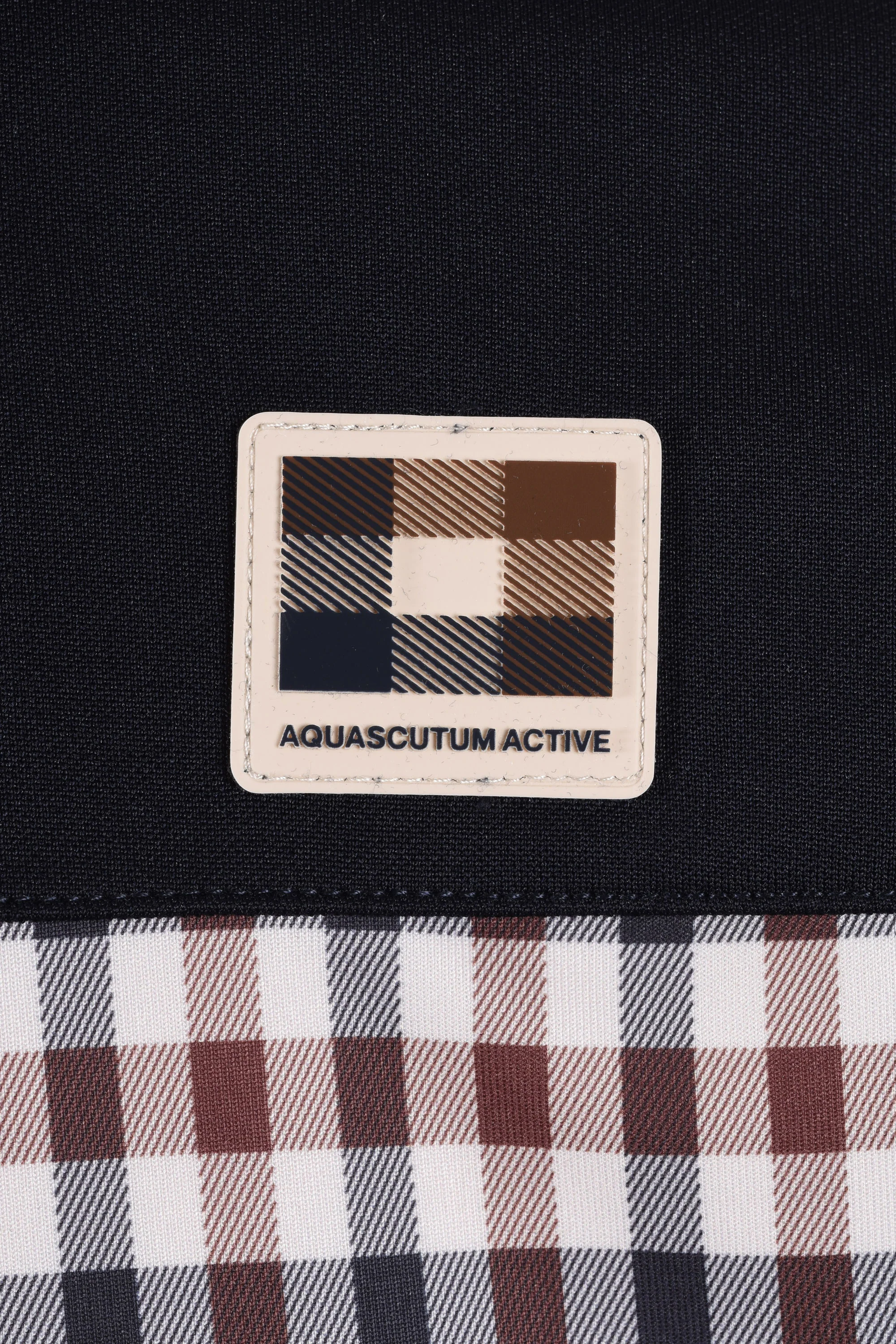 AQUASCUTUM CC STRIPES TRACK TOP NAVY - Image 3