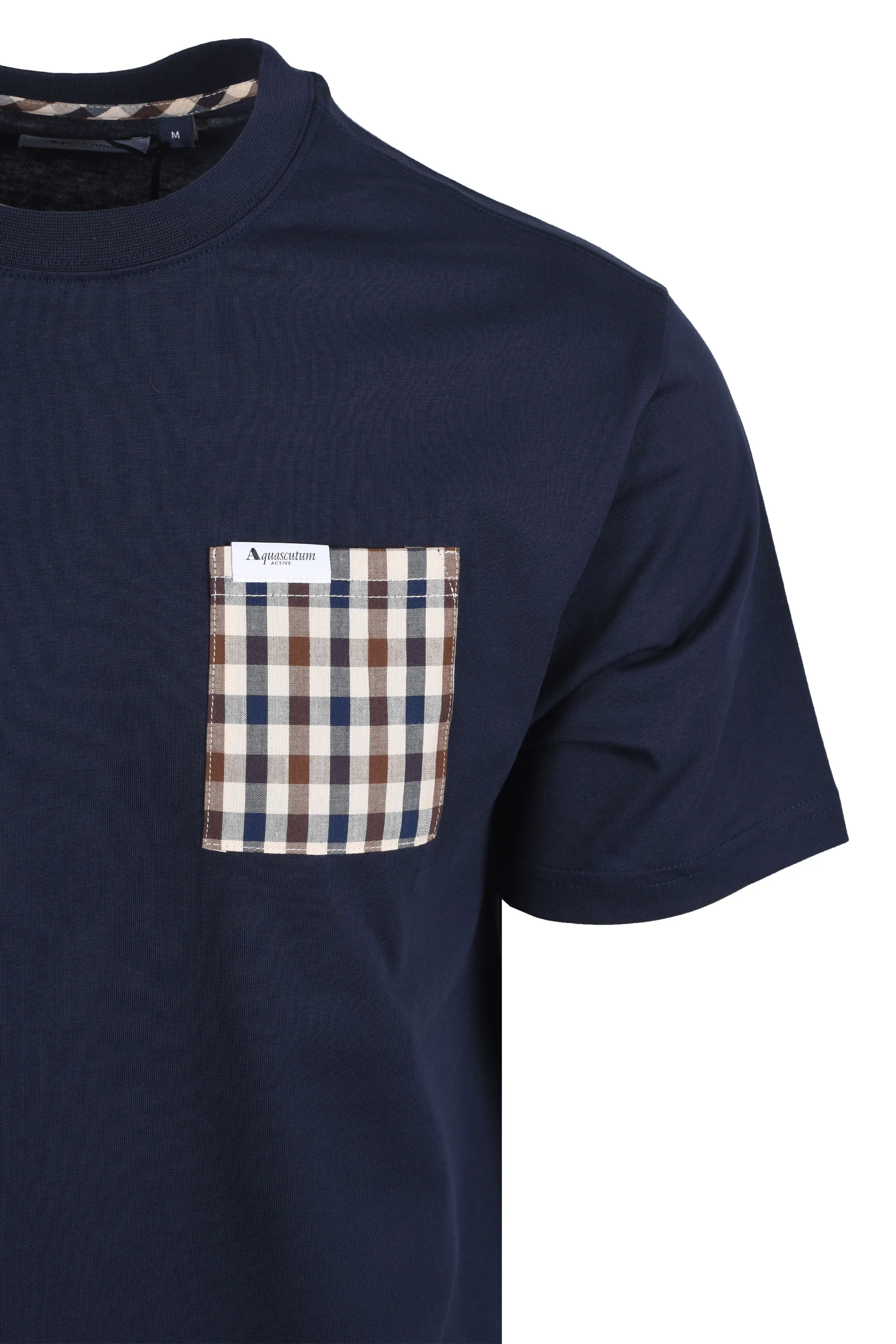 Aquascutum Pocket T-Shirt Navy - Image 2