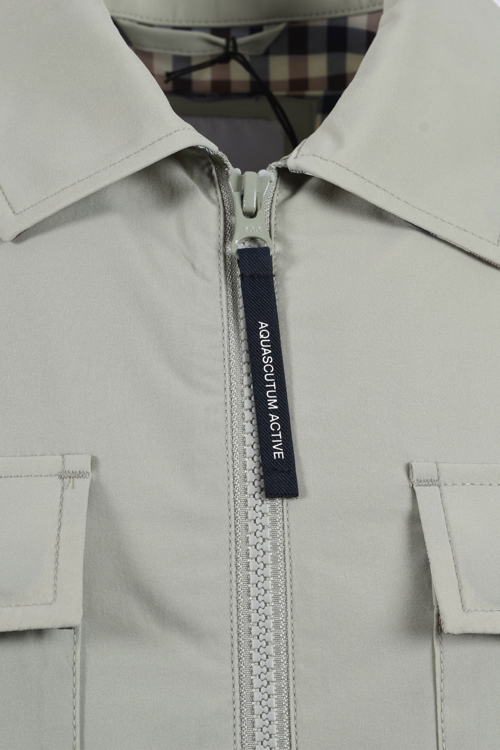 AQUASCUTUM SHELL SP OVERSHIRT SALVIA - Image 4