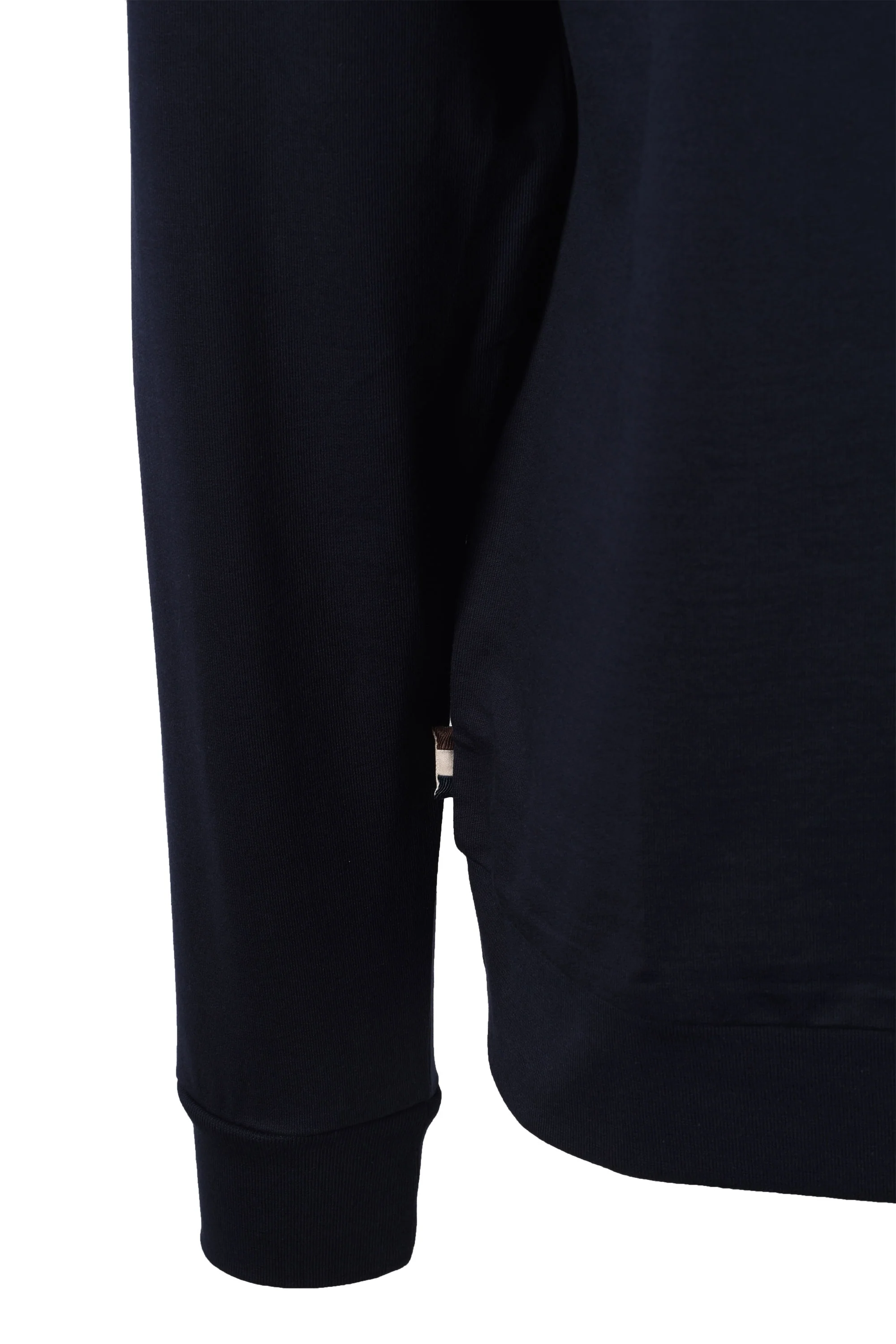 Aquascutum Small Logo Half Zip Navy - Image 3