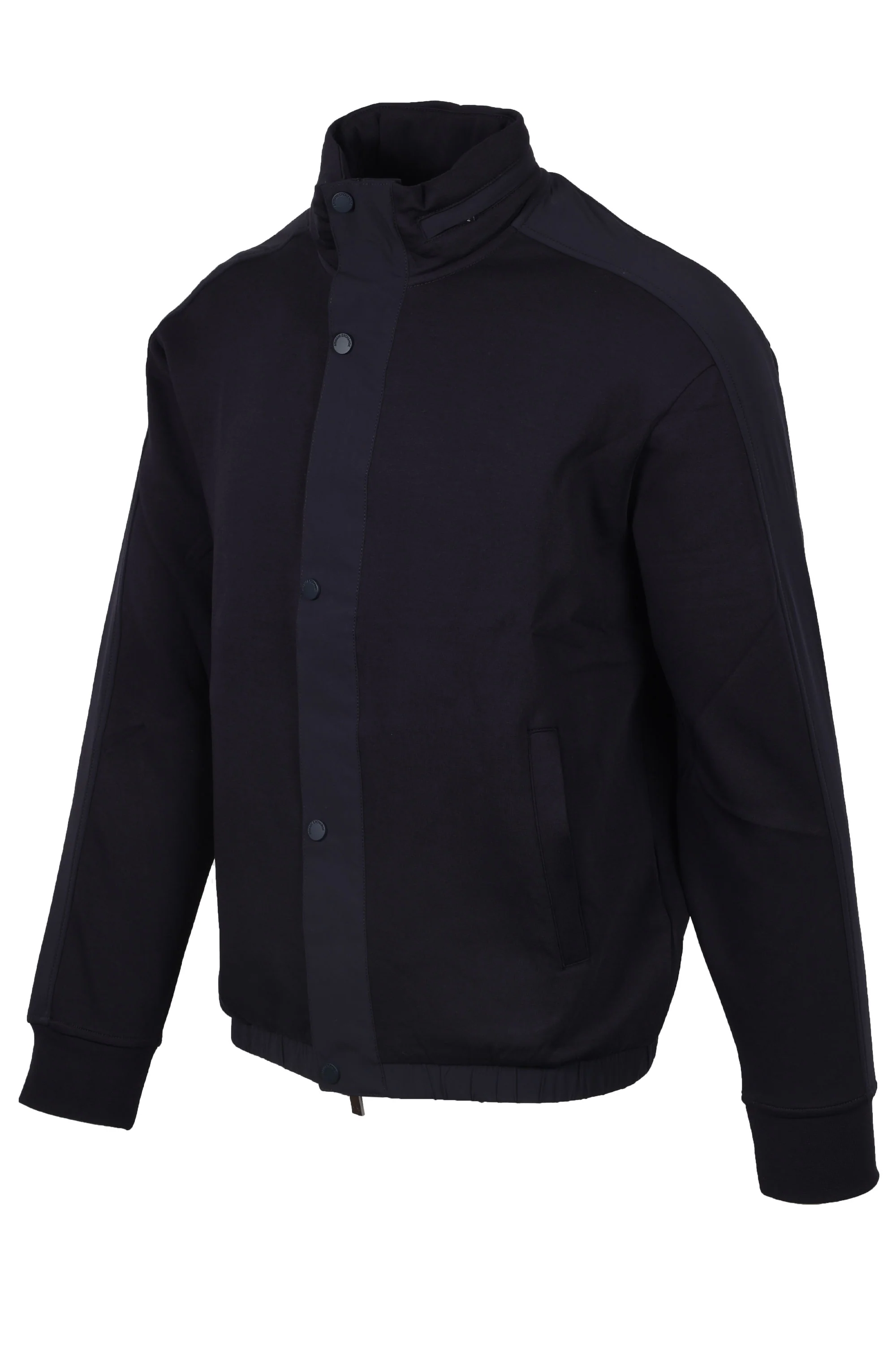 Armani Exchange Mix Media Sweatshirt Deep Navy - Image 2