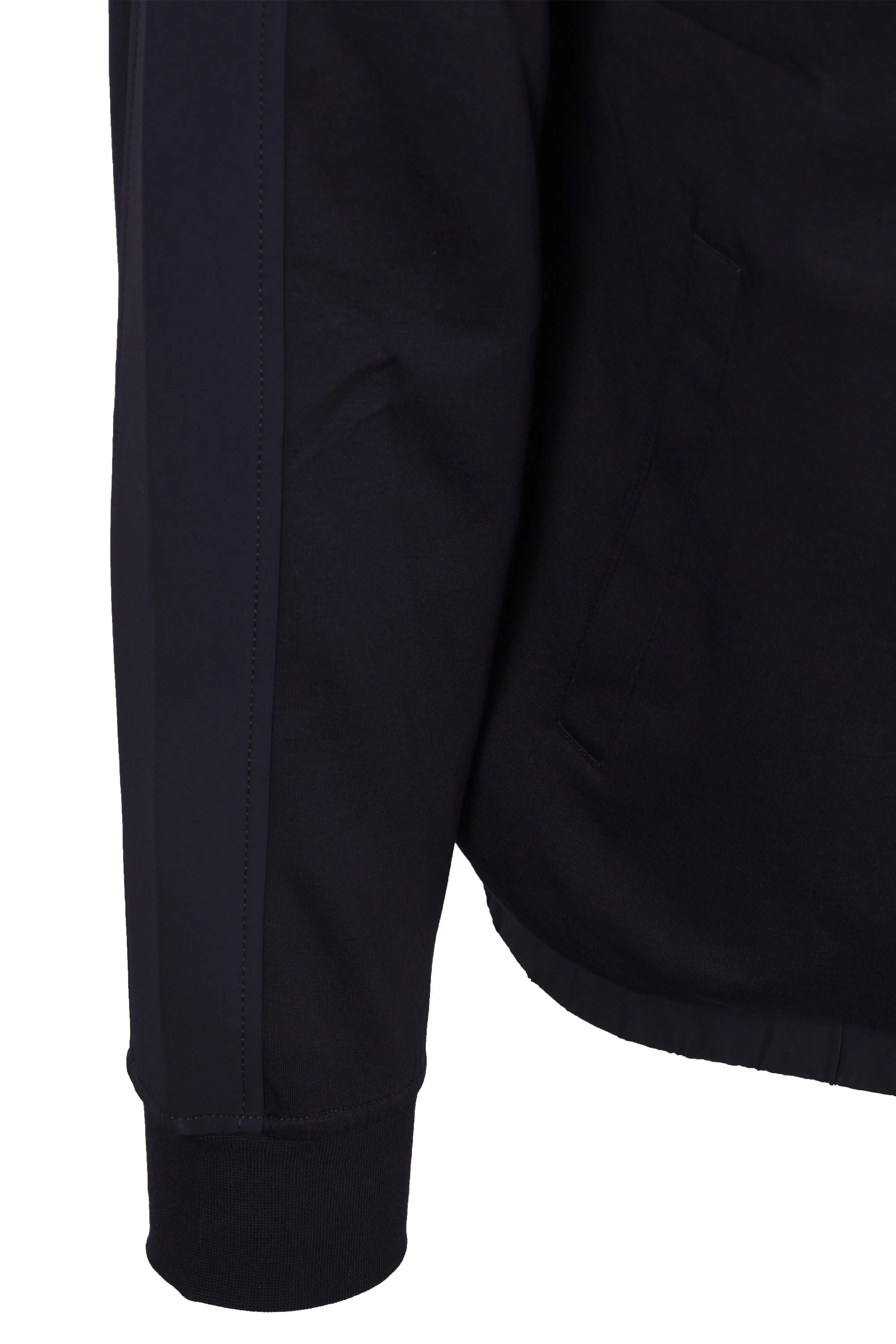Armani Exchange Mix Media Sweatshirt Deep Navy - Image 4