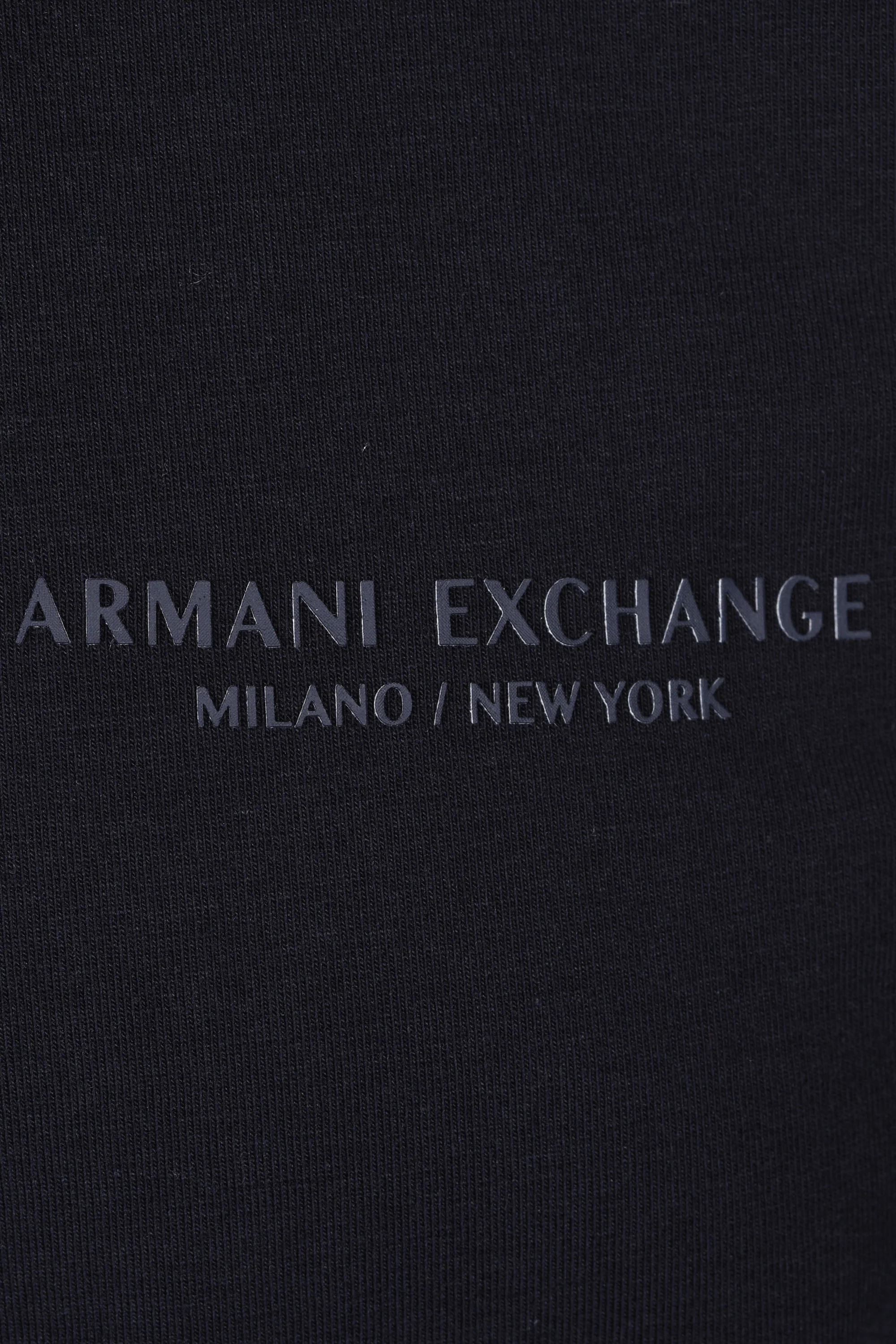 Armani Exchange Jersey Polo Shirt Deep Navy - Image 3