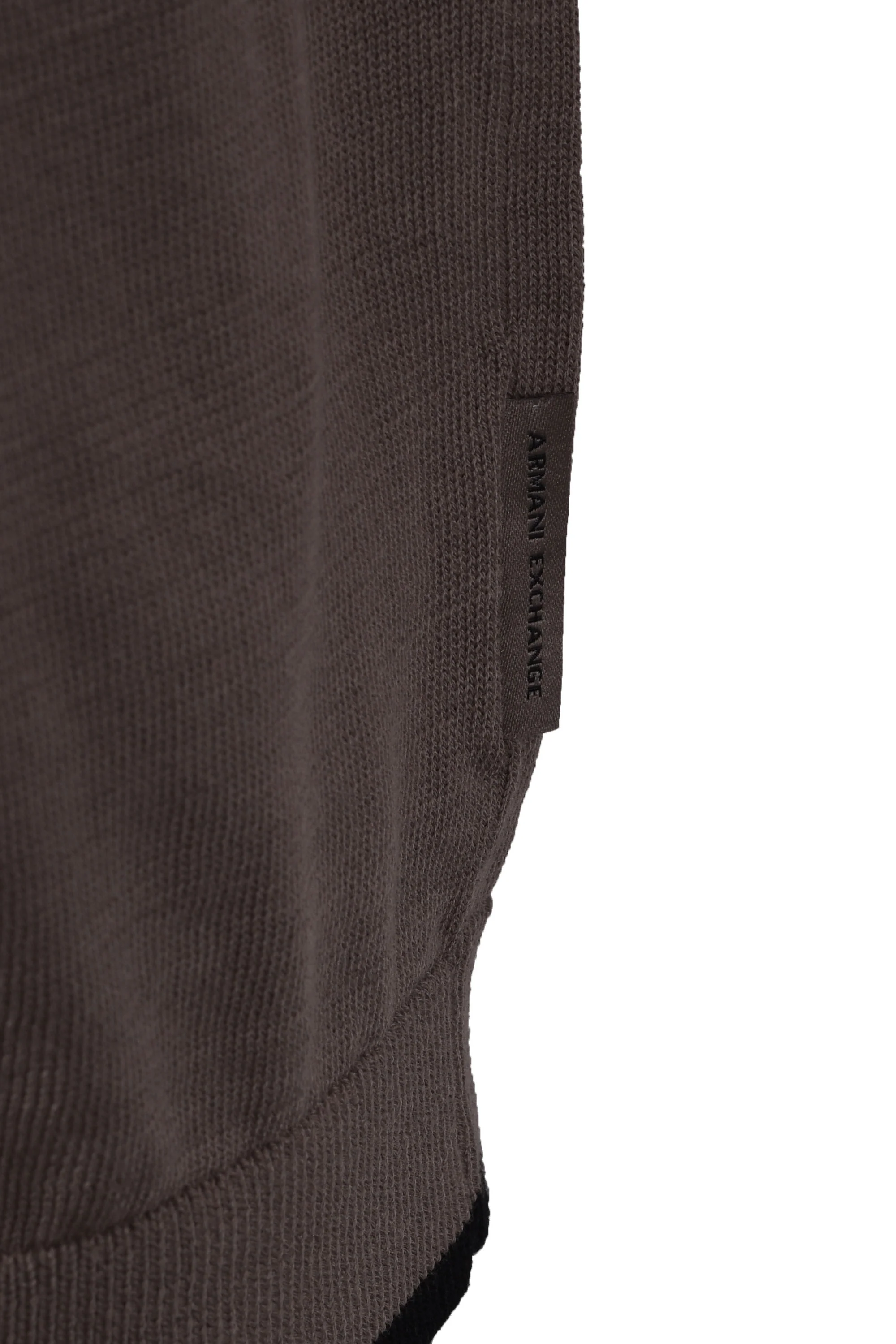 ARMANI EXCHANGE KNITTED POLO SHIRT DRIFTWOOD - Image 3