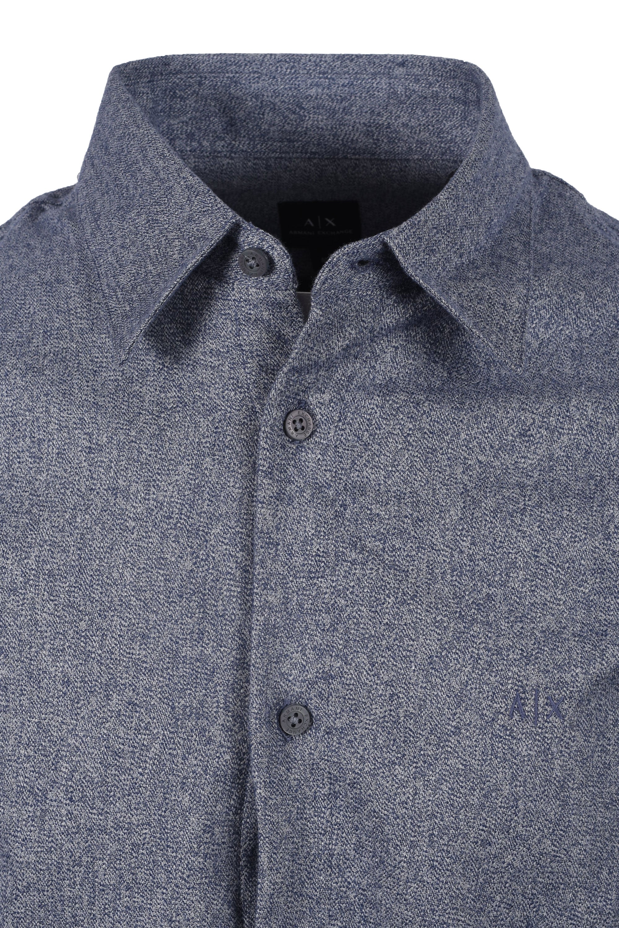 Armani Exchange Long Sleeved Shirt Blue - Image 2
