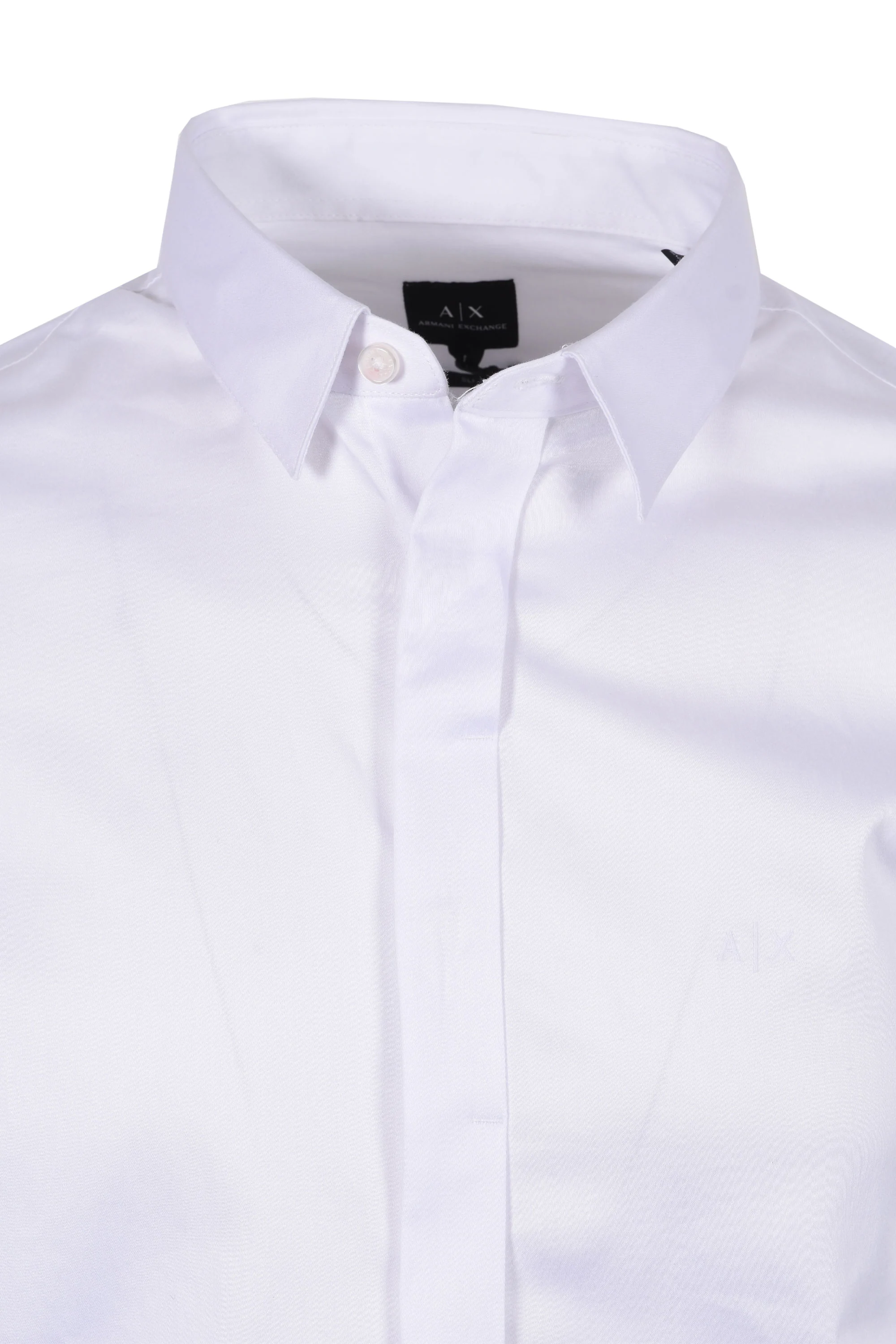 Armani Exchange Exchange Long Sleeved Shirt White - Image 2