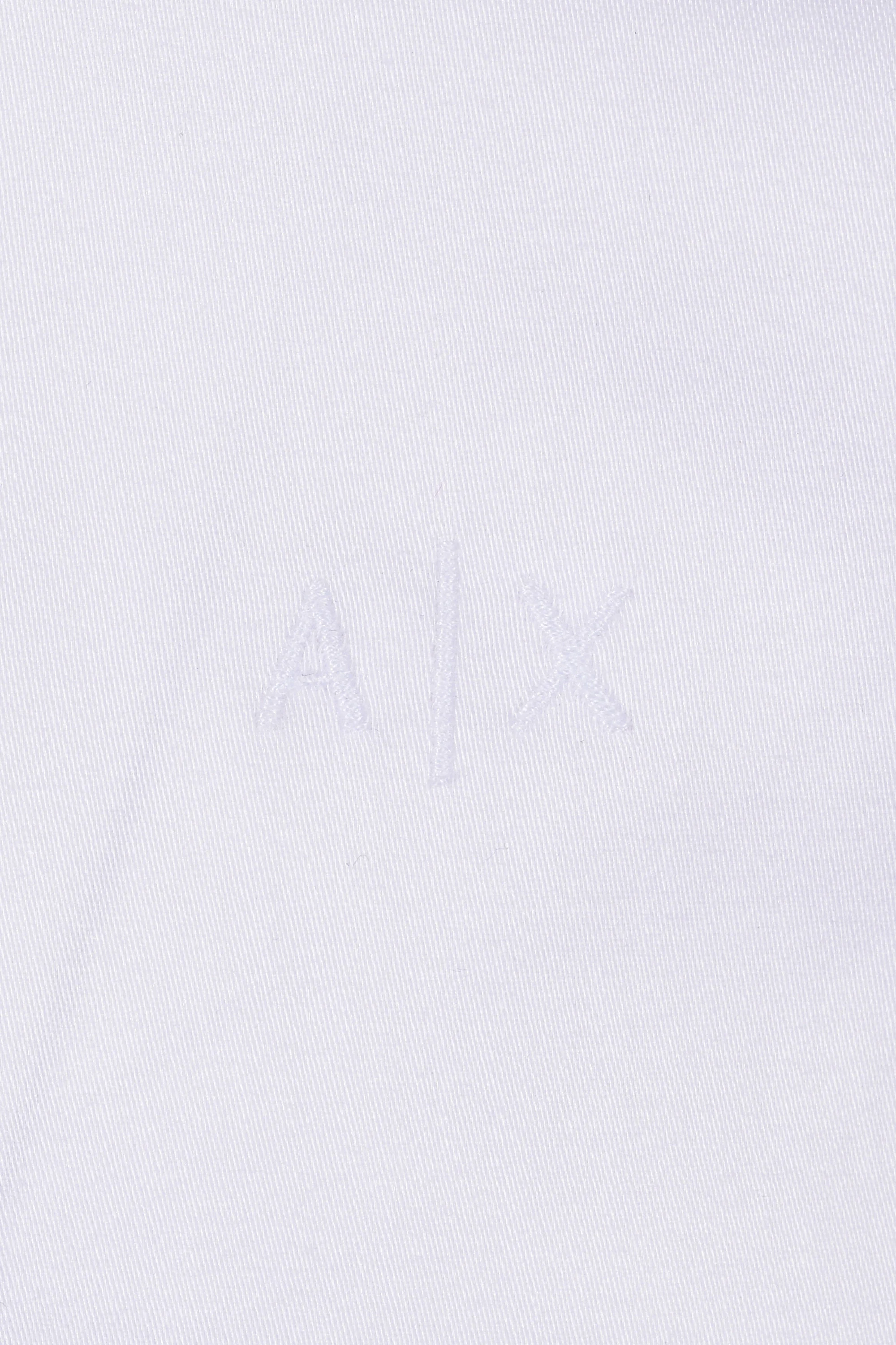 Armani Exchange Exchange Long Sleeved Shirt White - Image 4