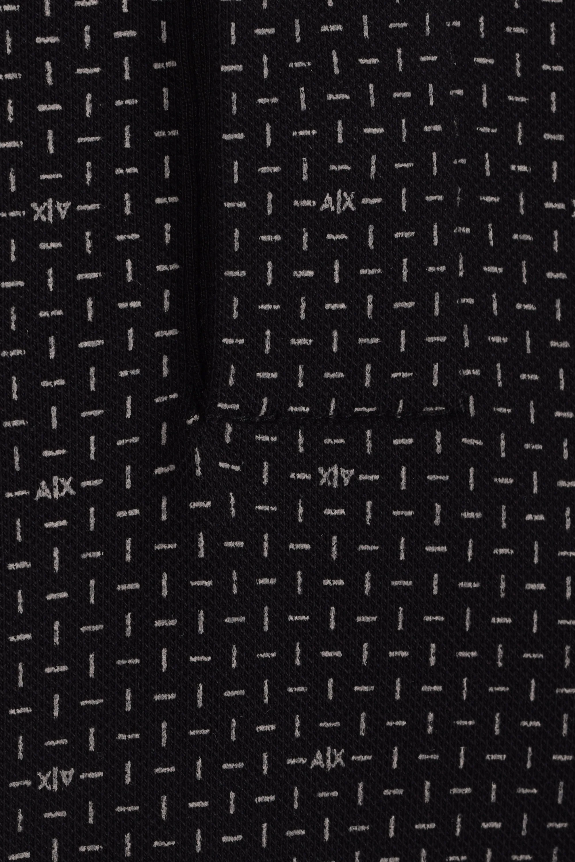 Armani Exchange Polo Shirt Black/Pattern - Image 3