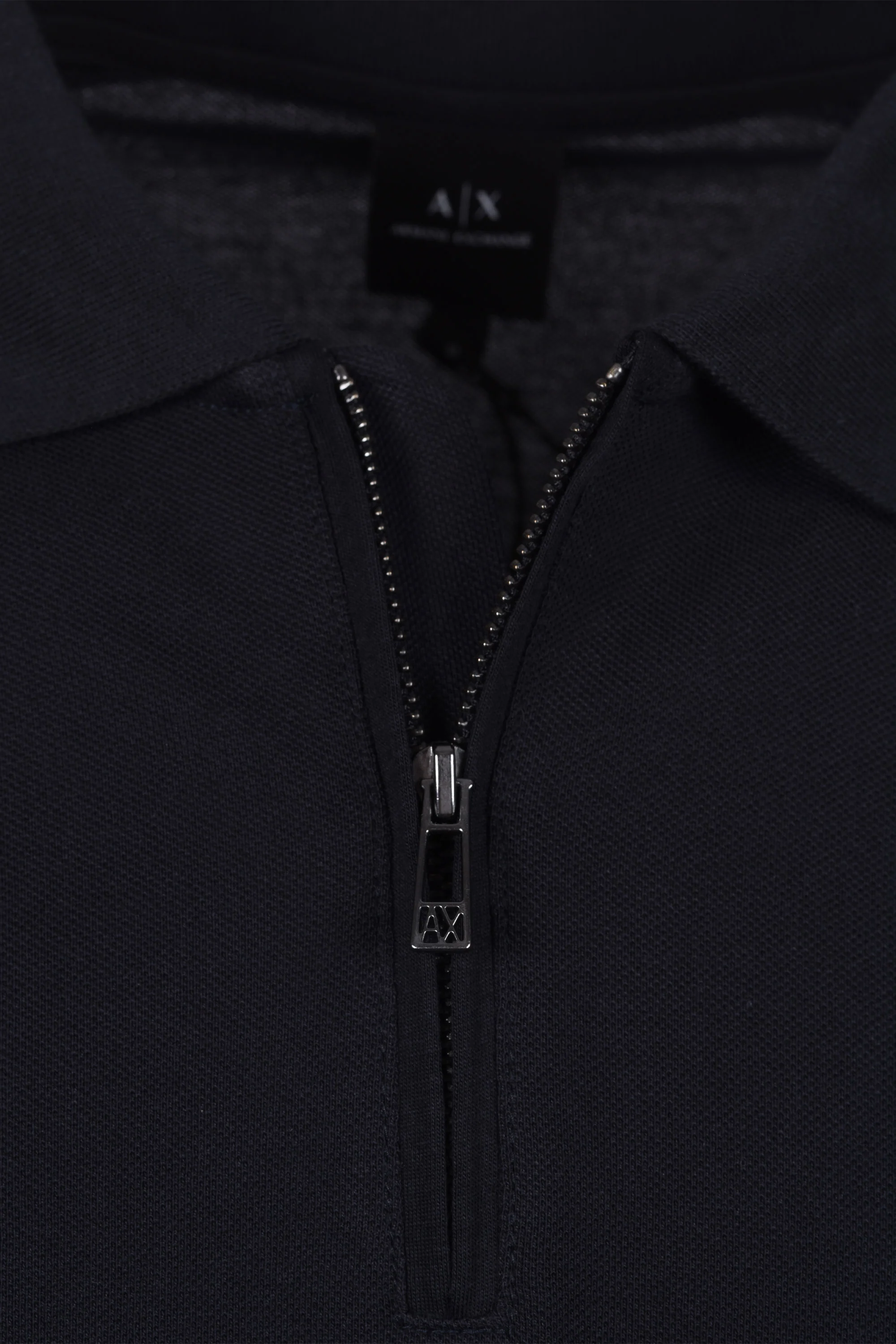 Armani Exchange Polo Shirt Deep Navy - Image 2