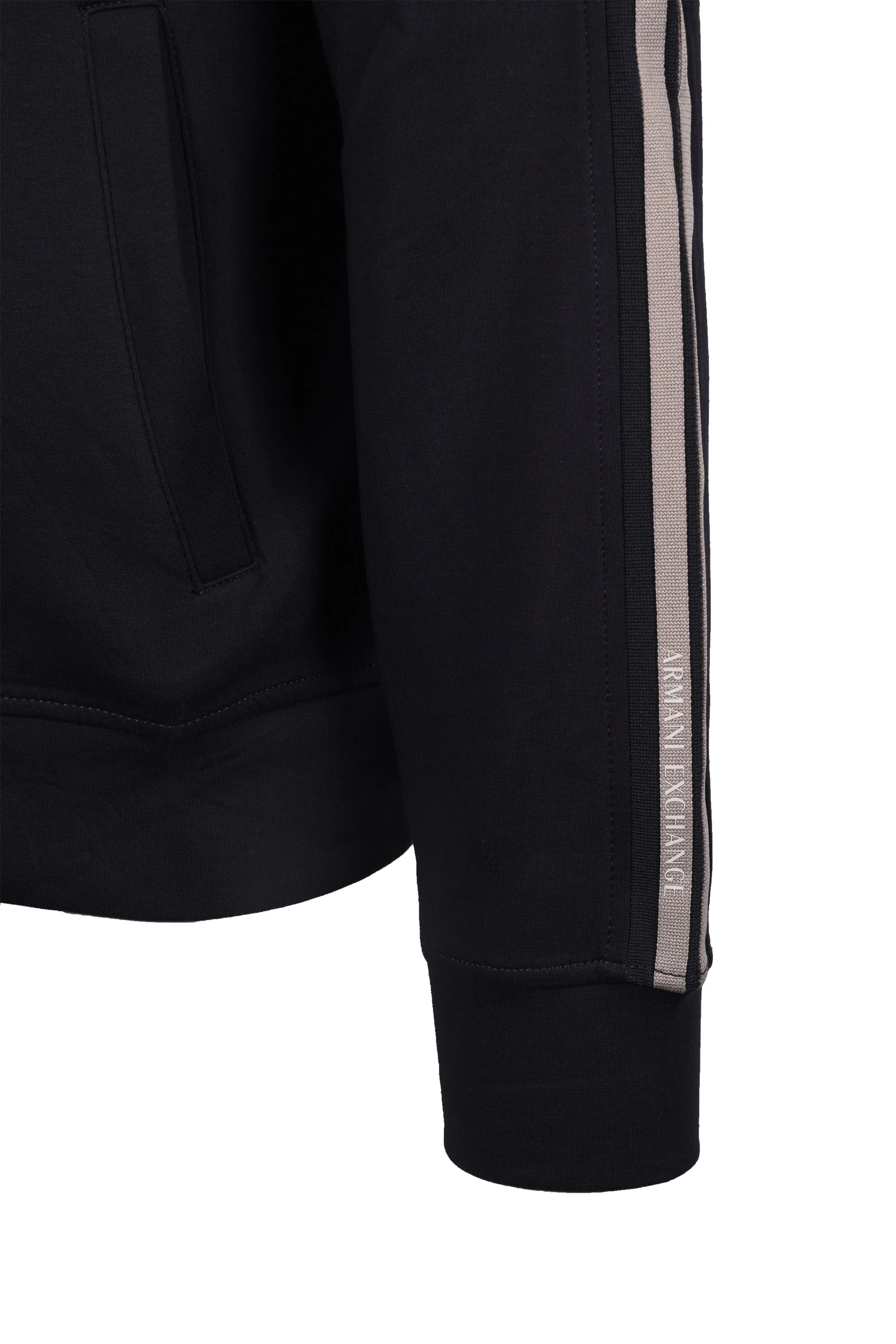 Armani Exchange Full Zip Sweatshirt Deep Navy - Image 4