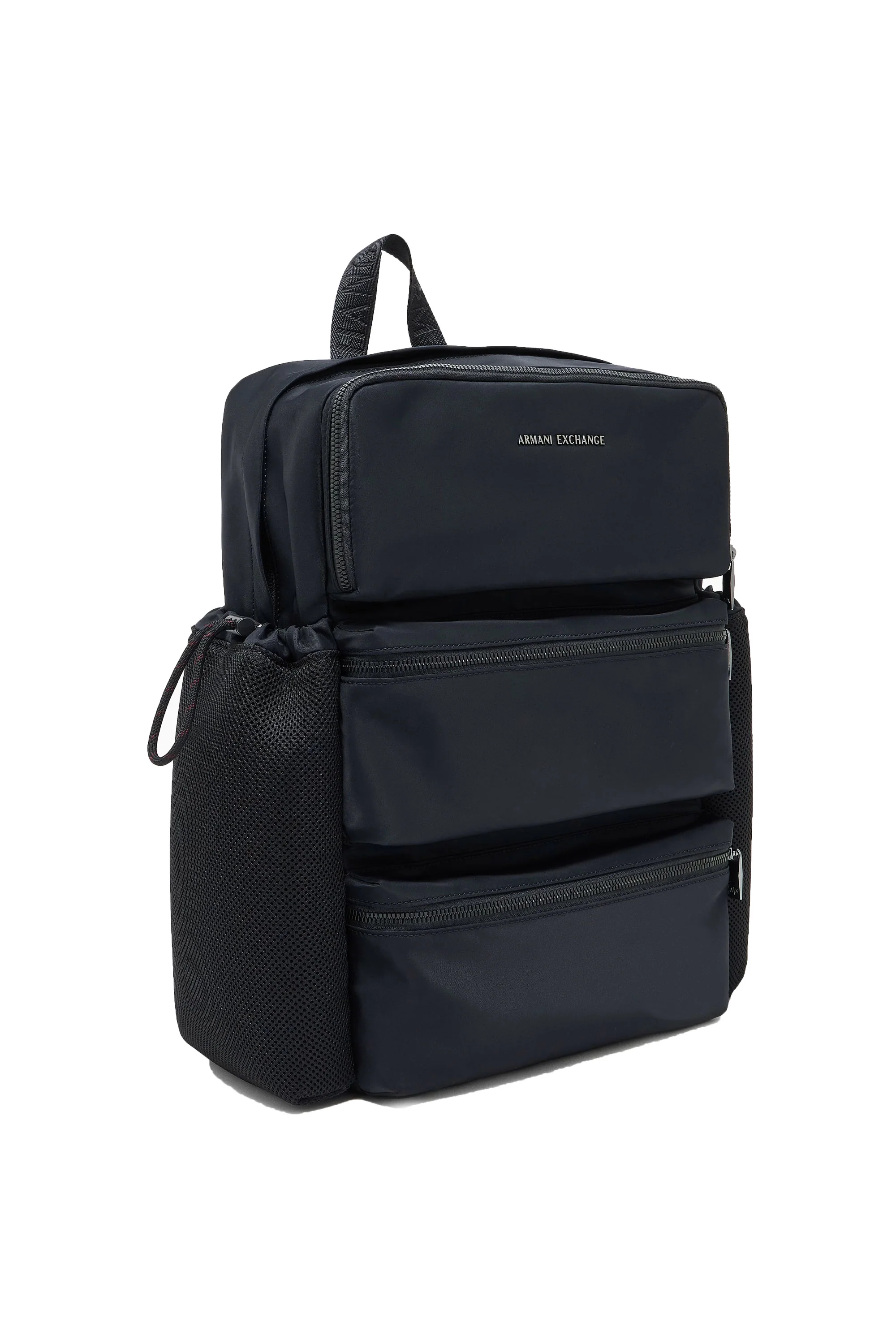 Armani Exchange Woven Back Pack Deep Navy/Black - Image 2