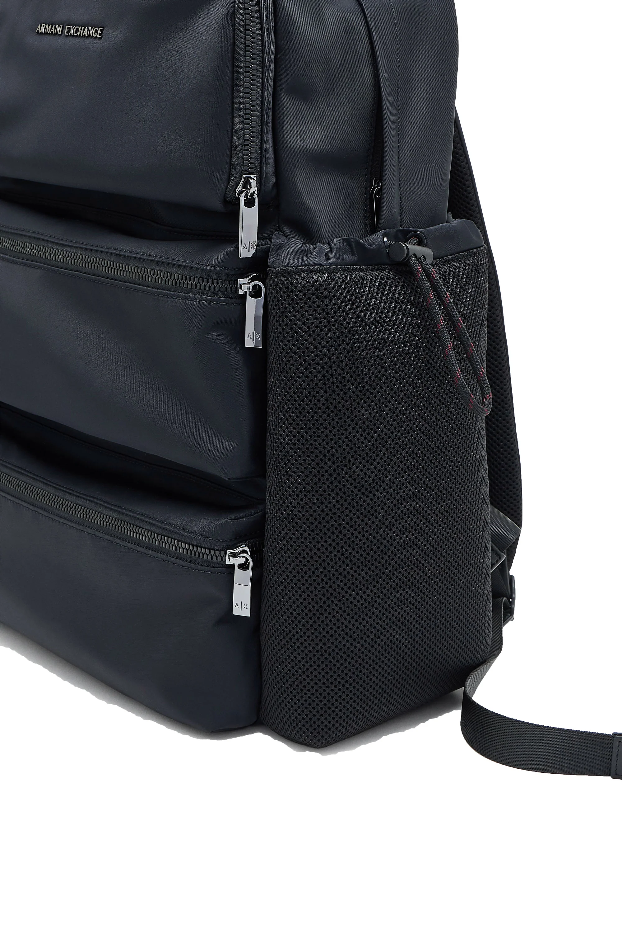 Armani Exchange Woven Back Pack Deep Navy/Black - Image 5