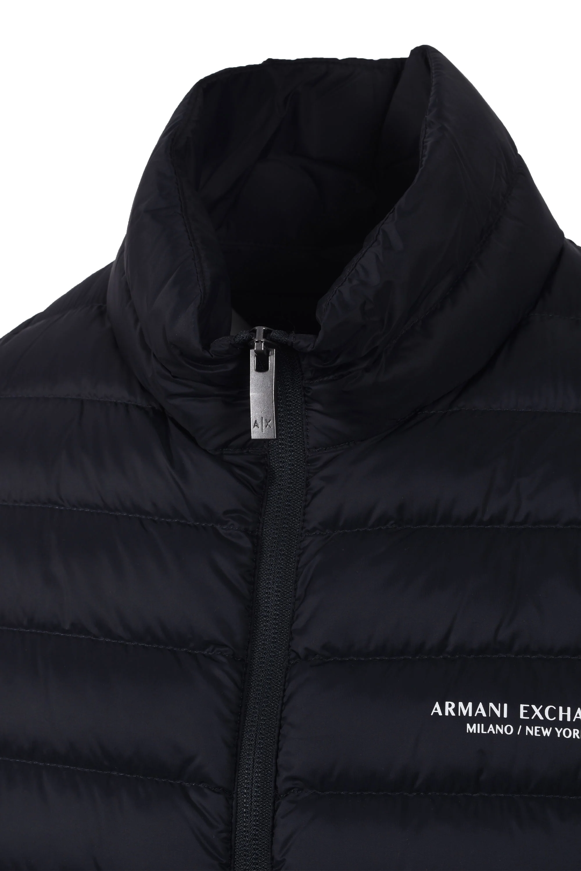 ARMANI EXCHANGE WOVEN DOWN JACKET DEEP NAVY - Image 2
