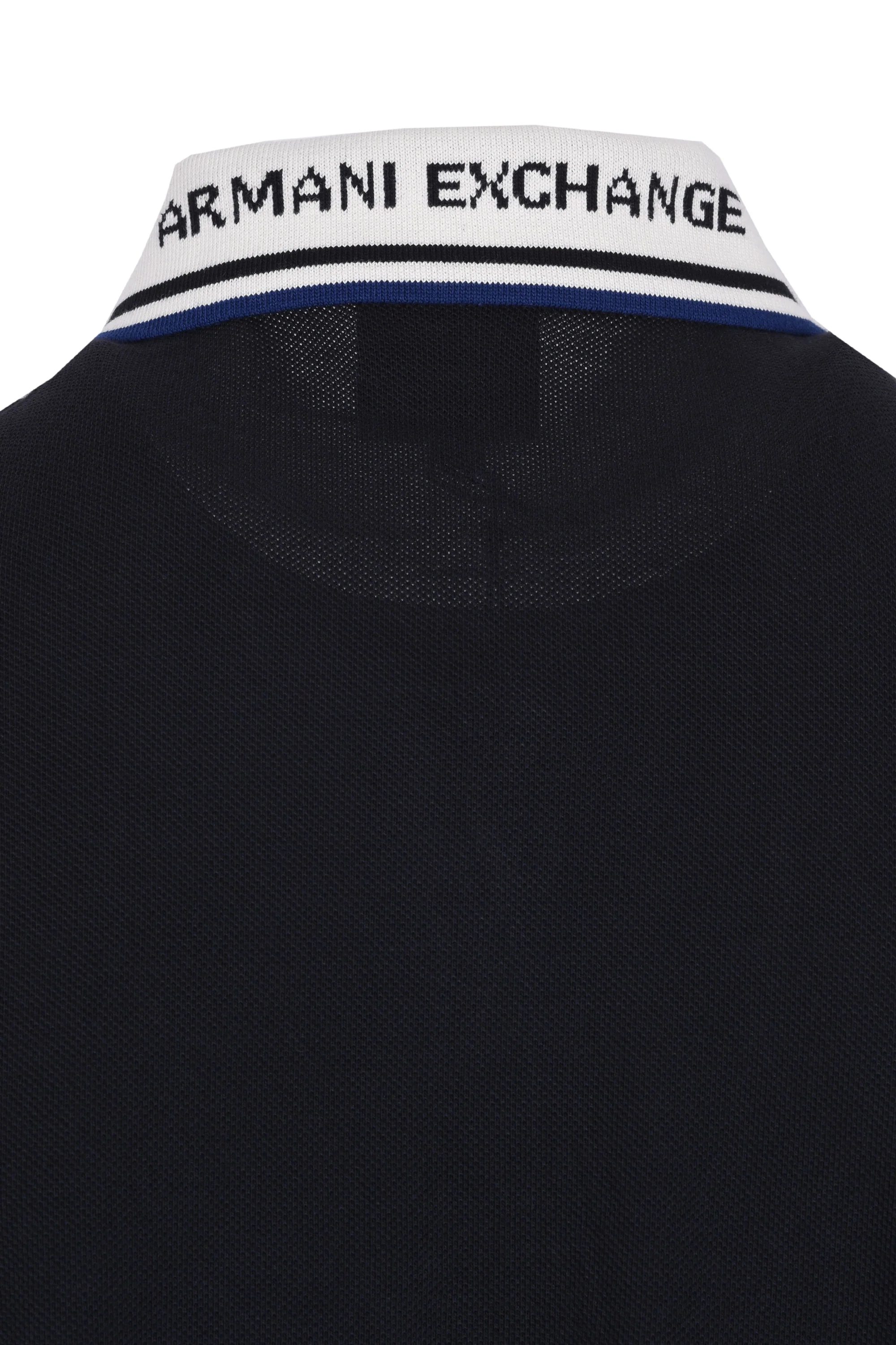 ARMARNI EXCHANGE POLO SHIRT DEEP NAVY - Image 4