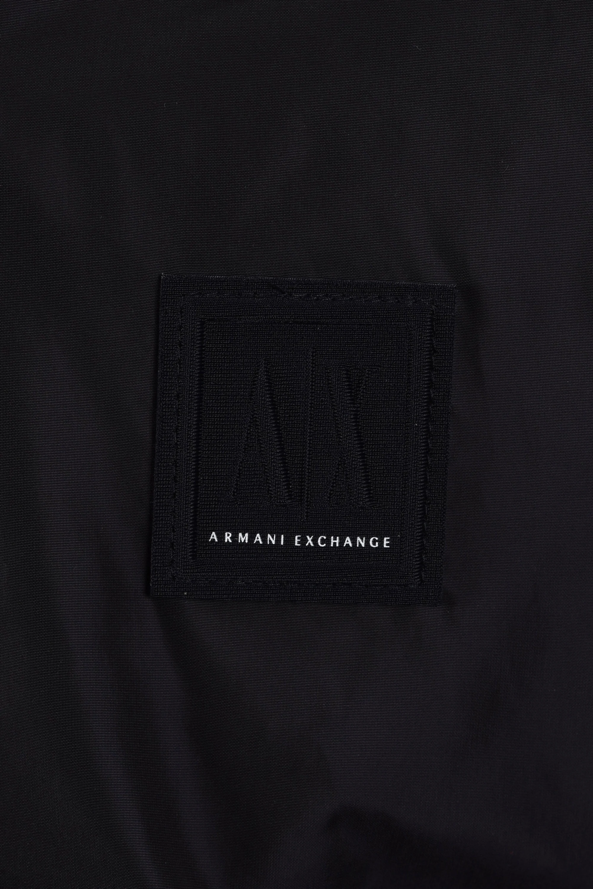 Armani Exchange Full Zip Blouson Jacket Black - Image 4