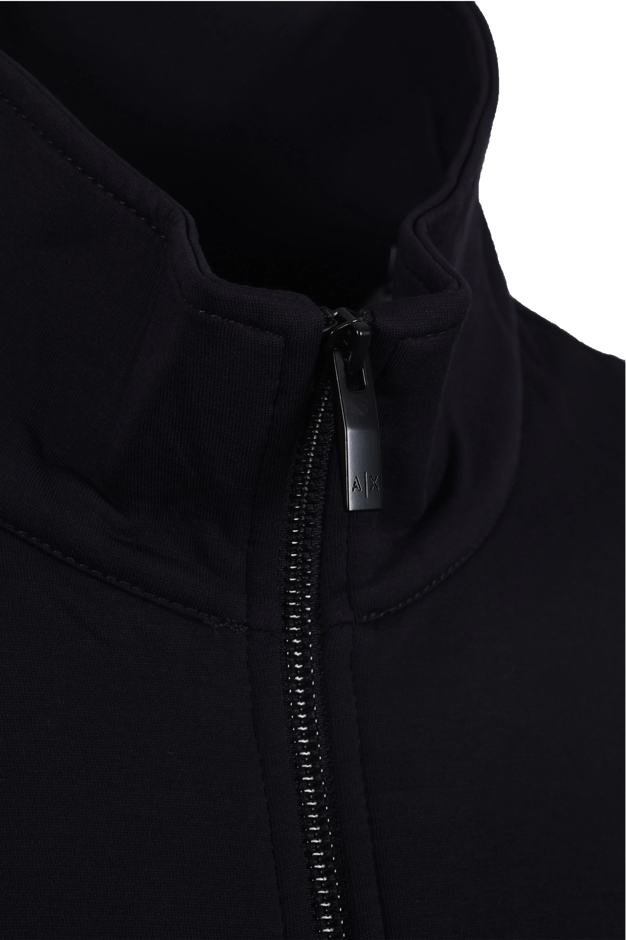 Armani Exchange Full Zip Sweatshirt Deep Navy - Image 5