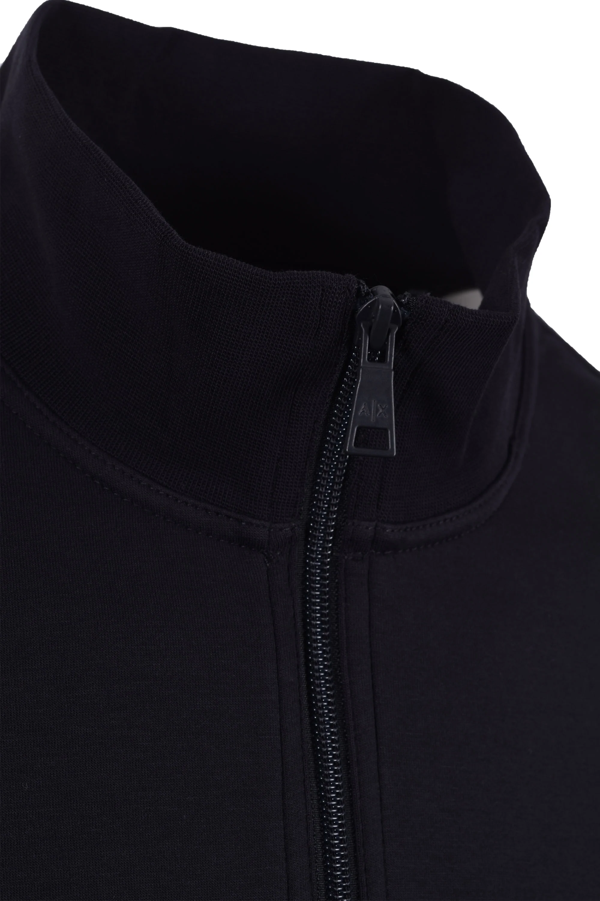 Armani Exchange Half Zip Sweatshirt Deep Navy - Image 3