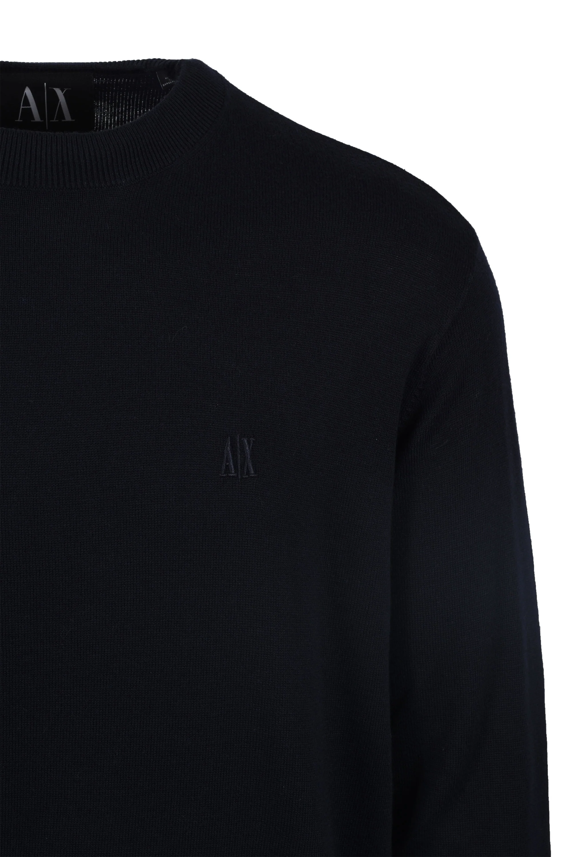 Armani Exchange Knitted Pullover Deep Navy - Image 2