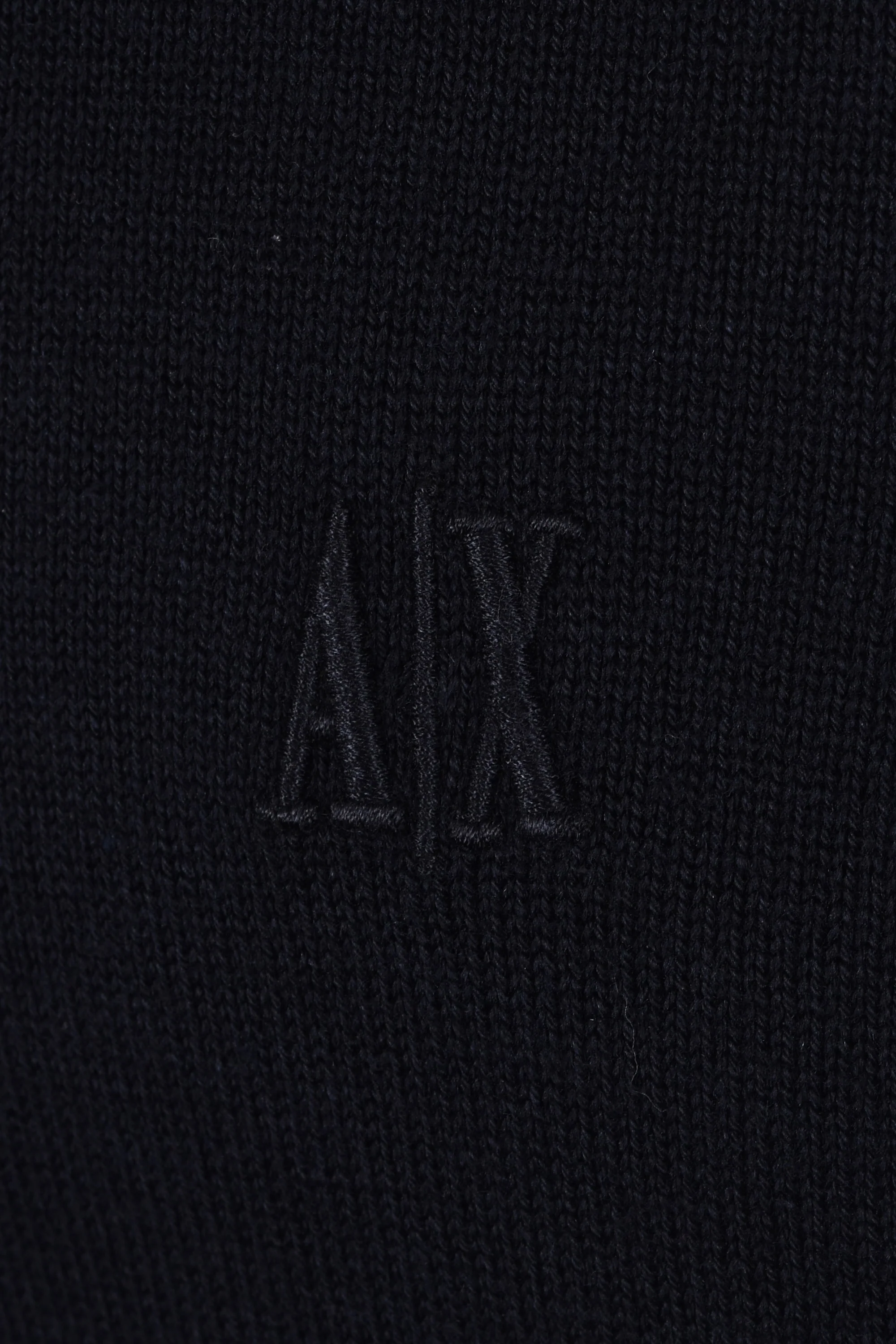 Armani Exchange Knitted Pullover Deep Navy - Image 3