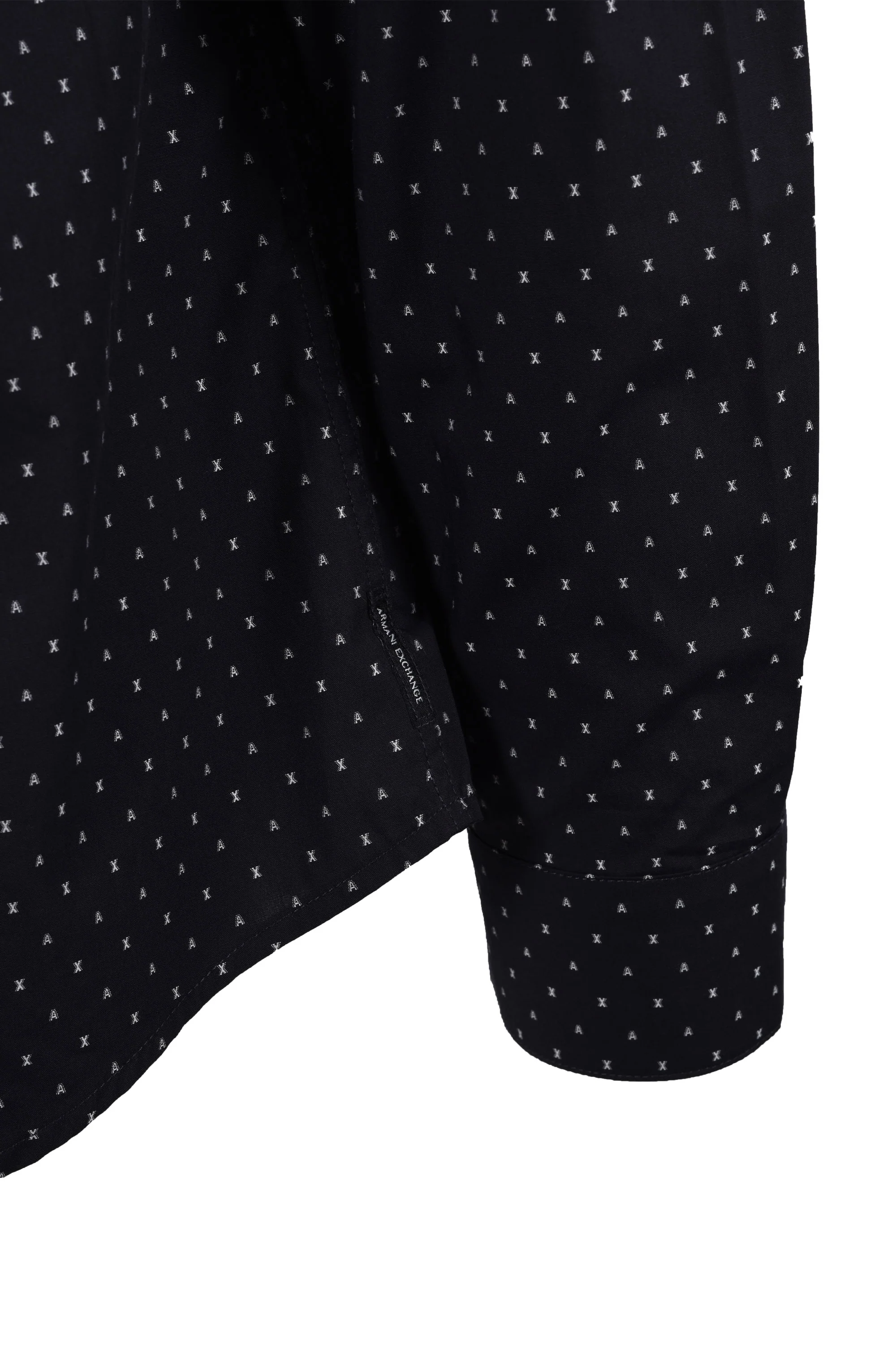 Armani Exchange Long Sleeved Shirt Navy - Image 3