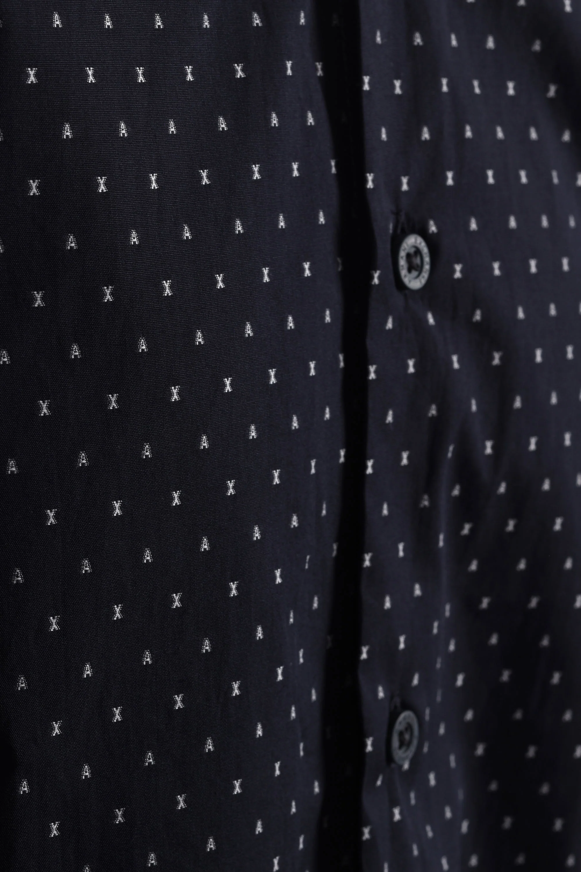Armani Exchange Long Sleeved Shirt Navy - Image 4