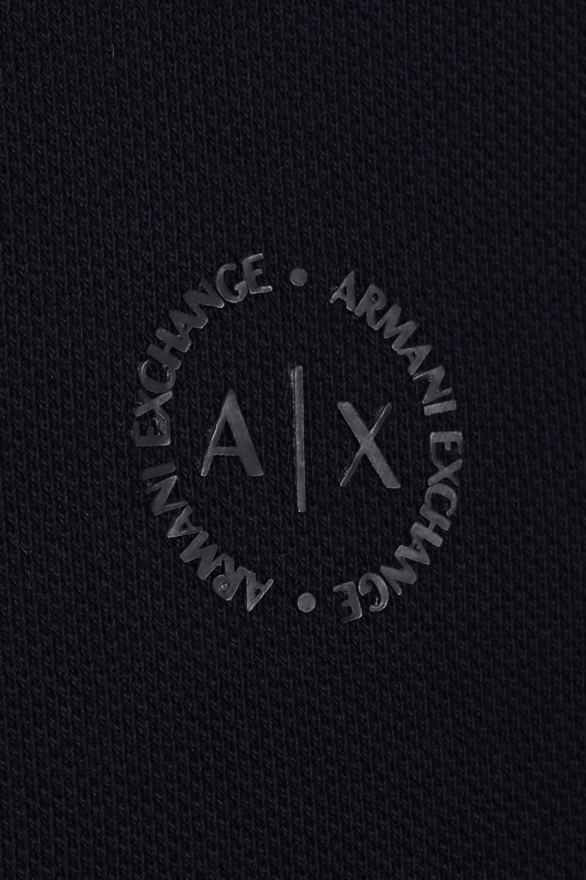 Armani Exchange Slim Fit Tipped Polo Navy - Image 3