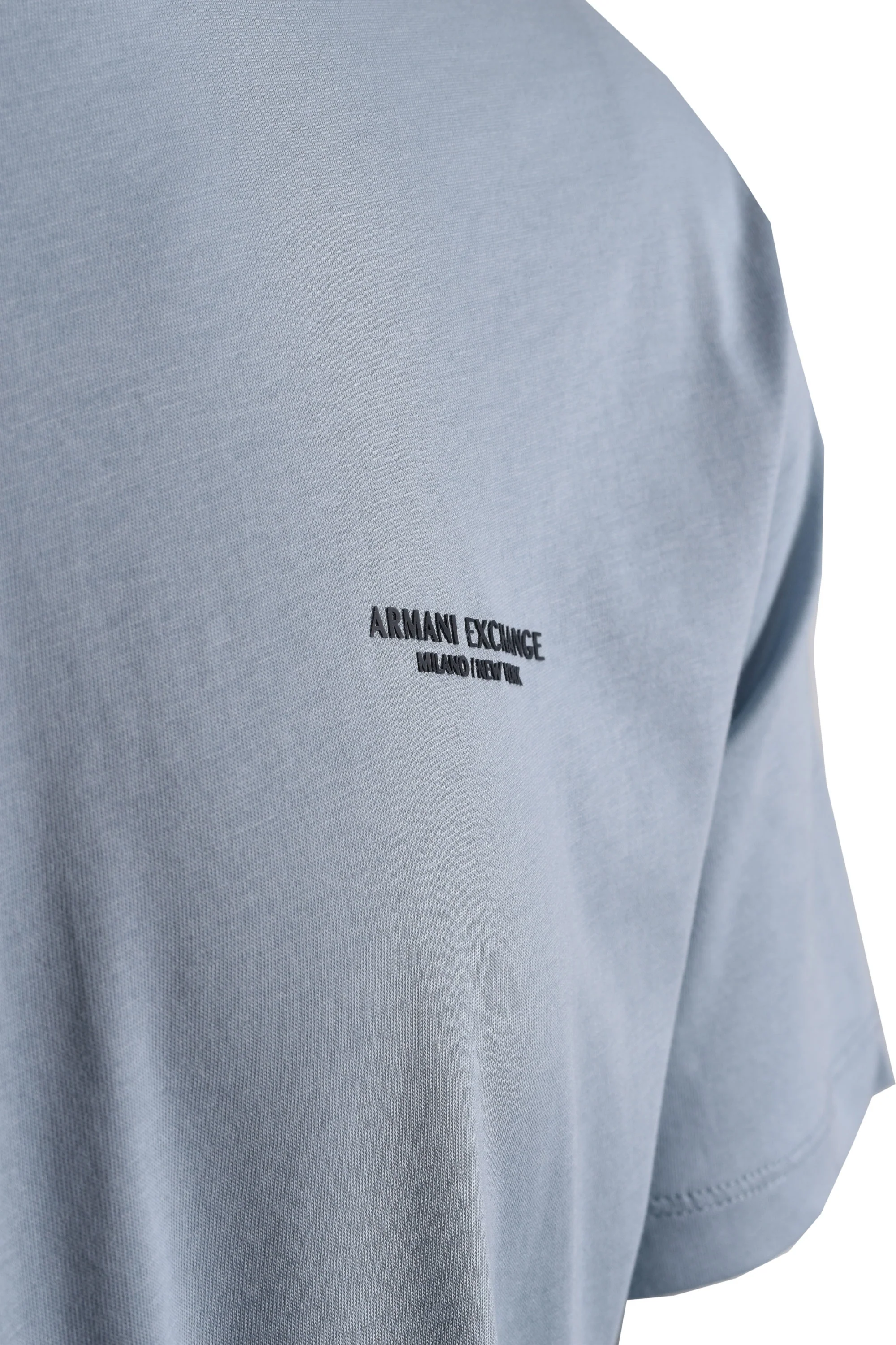 Armani Exchange T Shirt Ashley Blue - Image 3