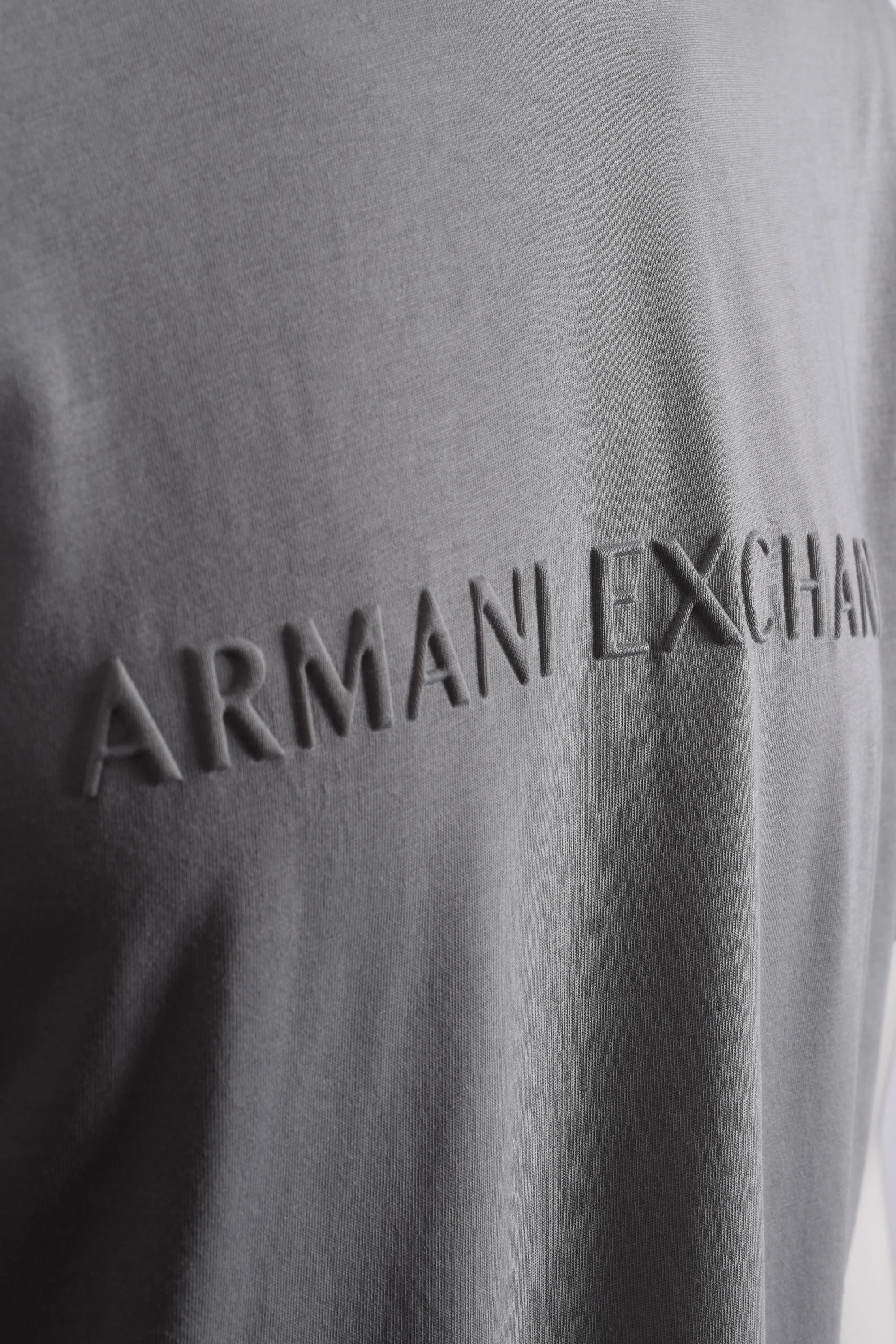 Armani Exchange T-shirt Neutral Grey - Image 2