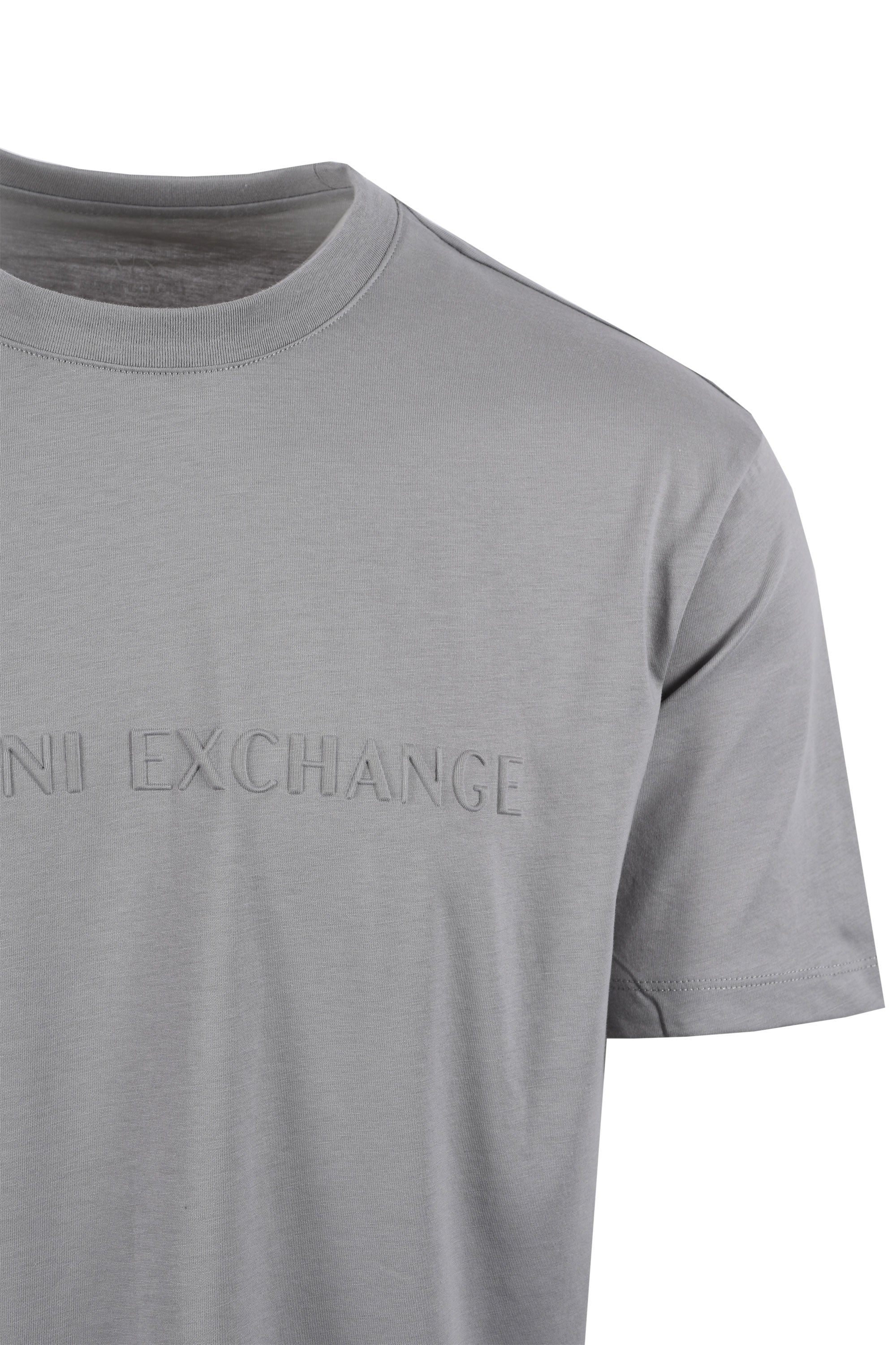 Armani Exchange T-shirt Neutral Grey - Image 3