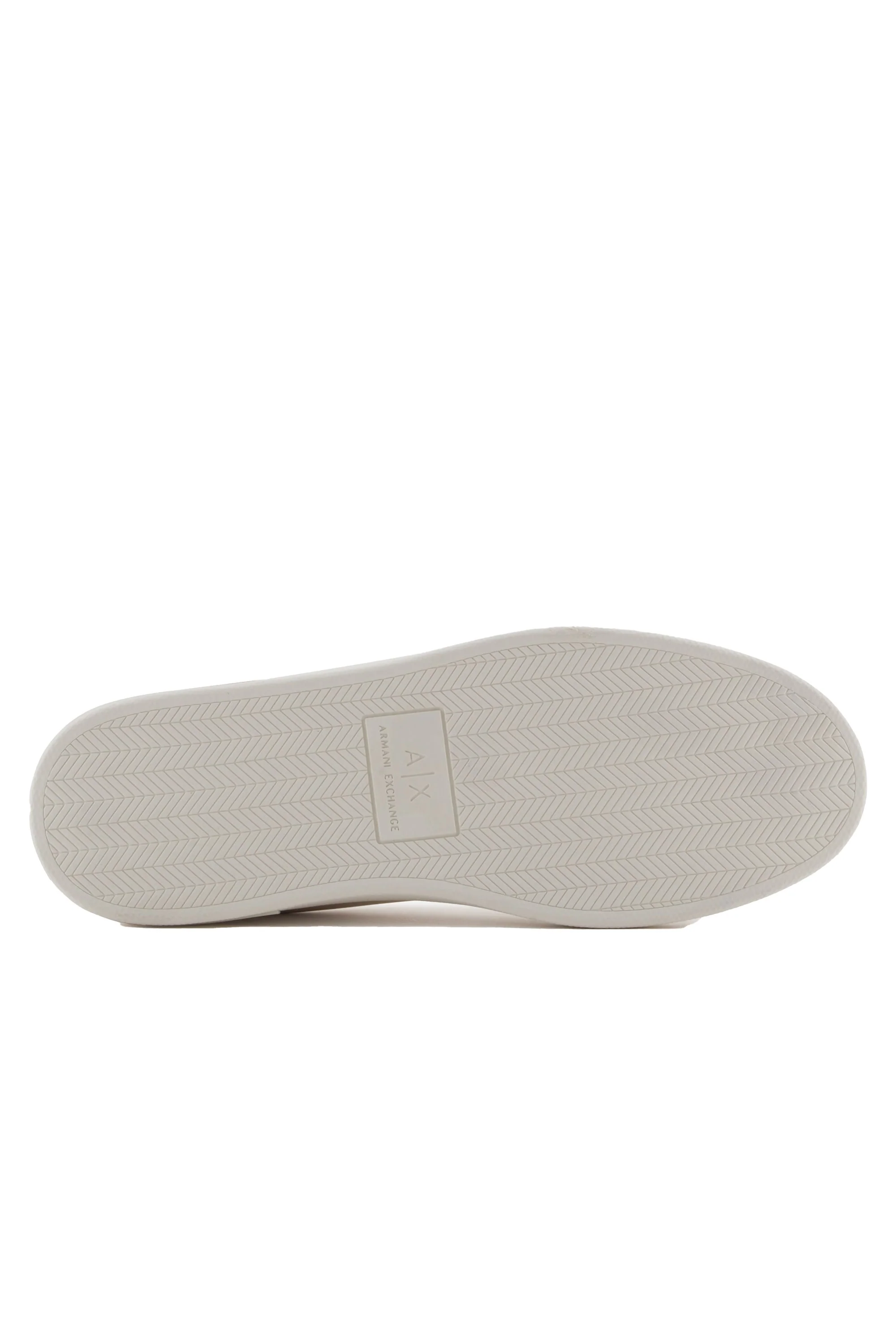 Armani Exchange Trainer With Contrasting Inserts Off-White/Black - Image 6
