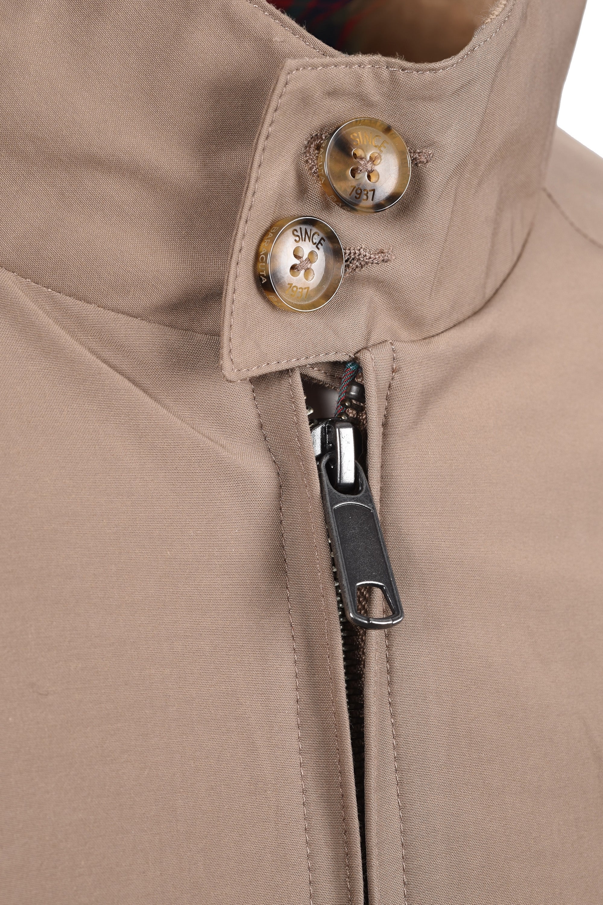 Baracuta G9 Harrington Jacket Tan - Image 5