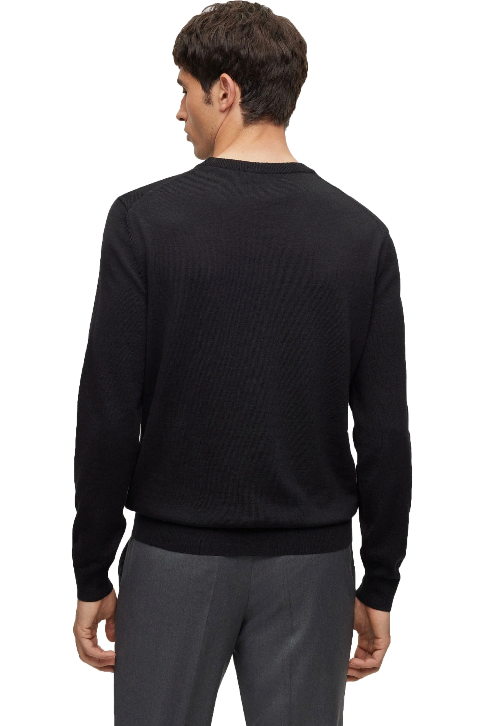 Baram-l V-neck Knitwear Black - Image 3