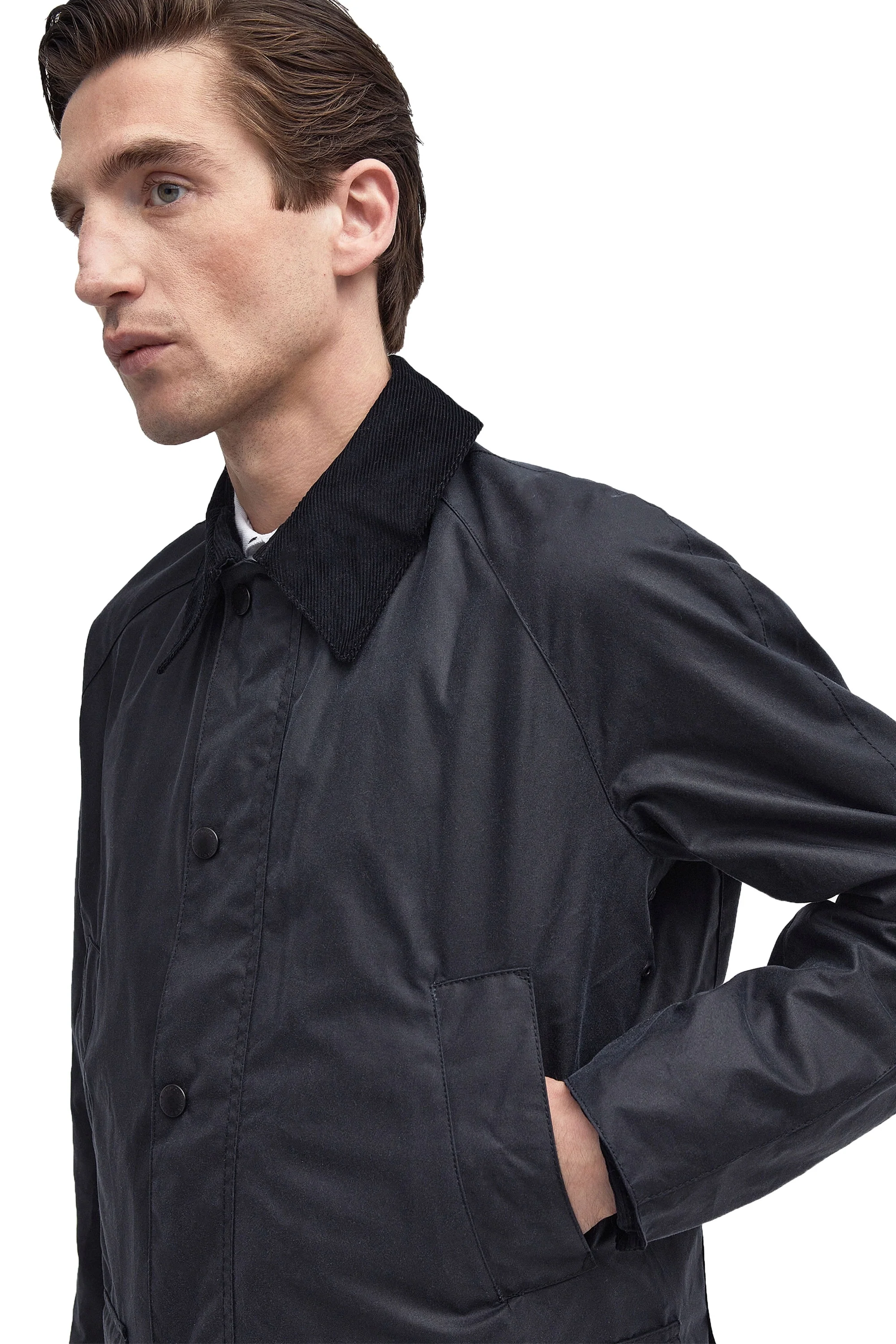 Barbour Ashby Jacket Navy - Image 2