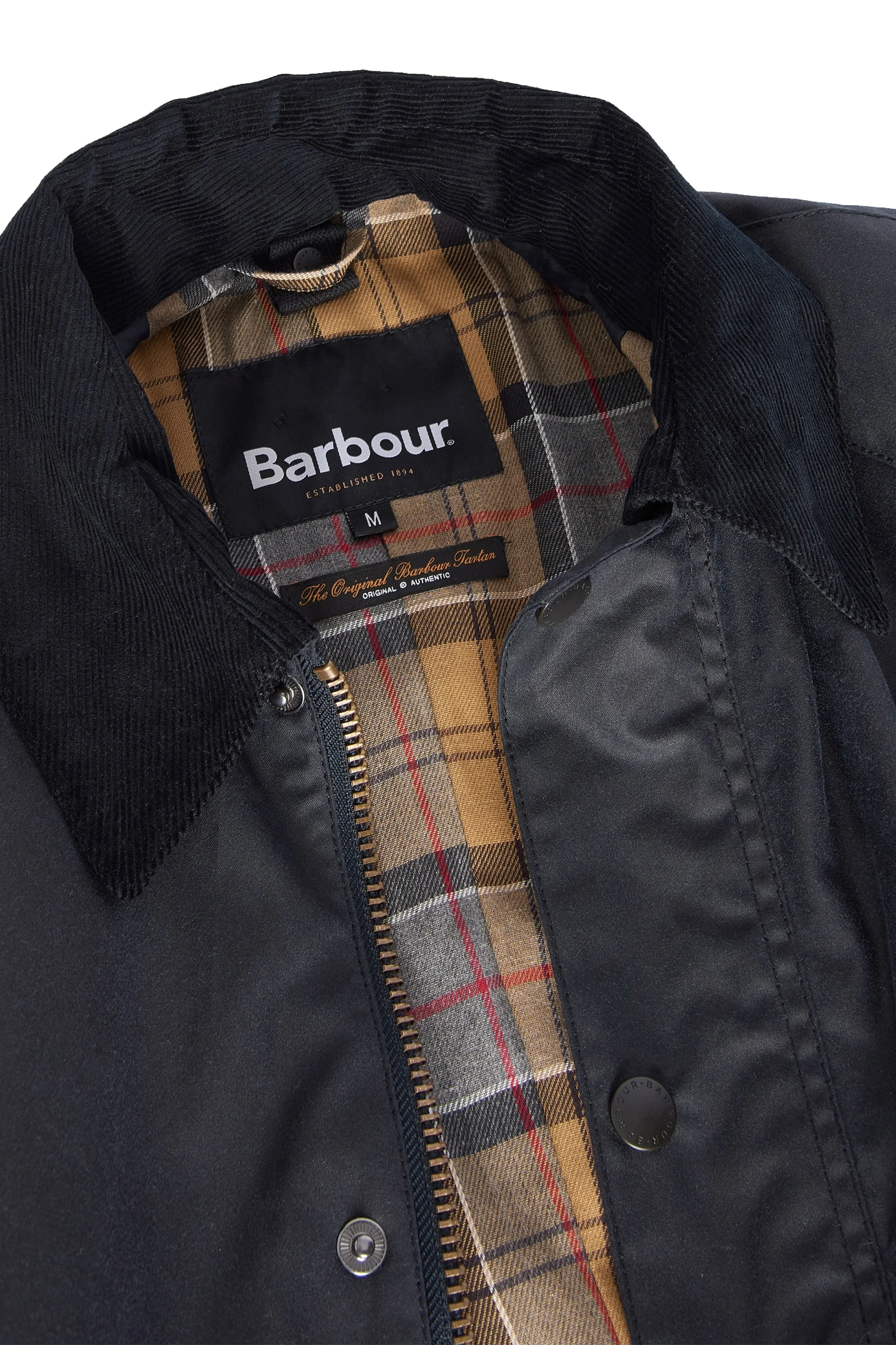 Barbour Ashby Jacket Navy - Image 3