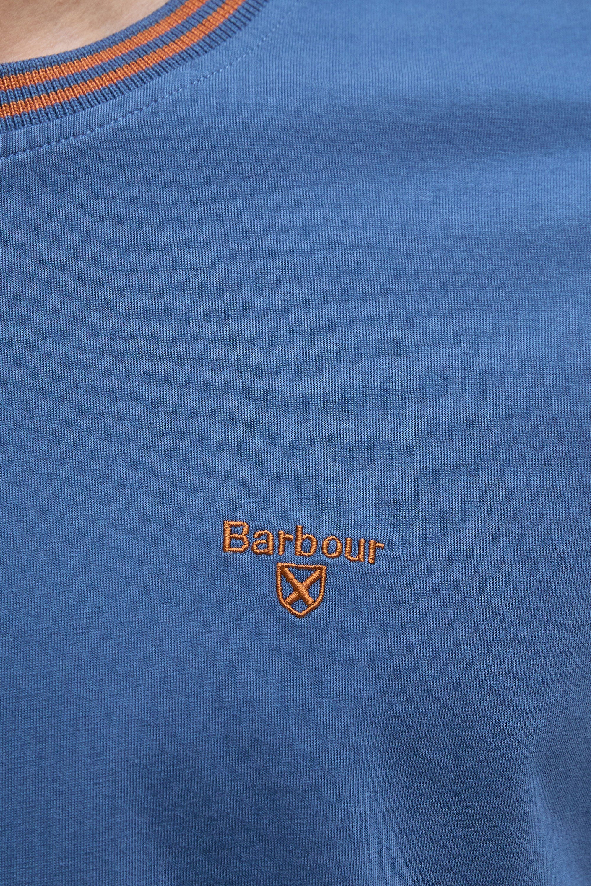 Barbour Austwick T-Shirt Dark Denim - Image 3