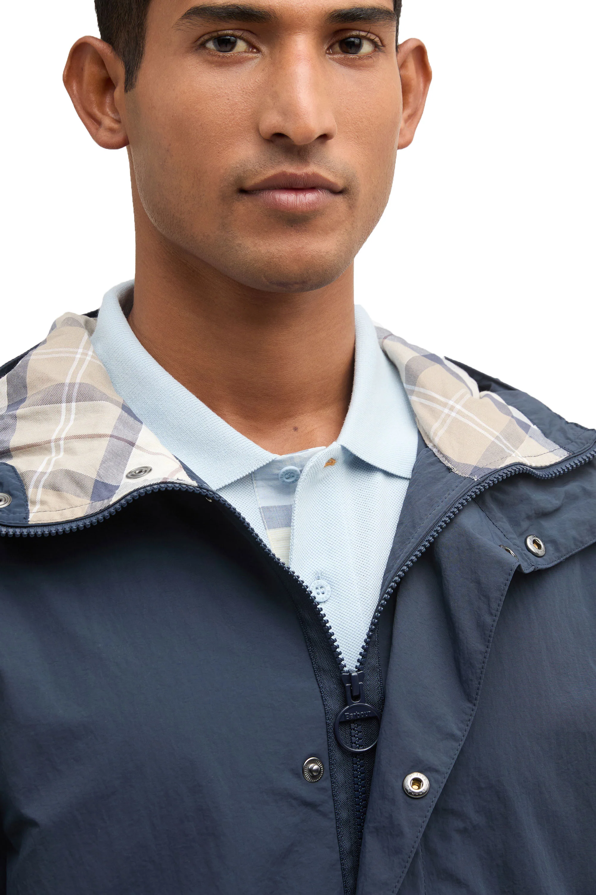 BARBOUR BAYWICK SHOWERPROOF JACKET NAVY - Image 2