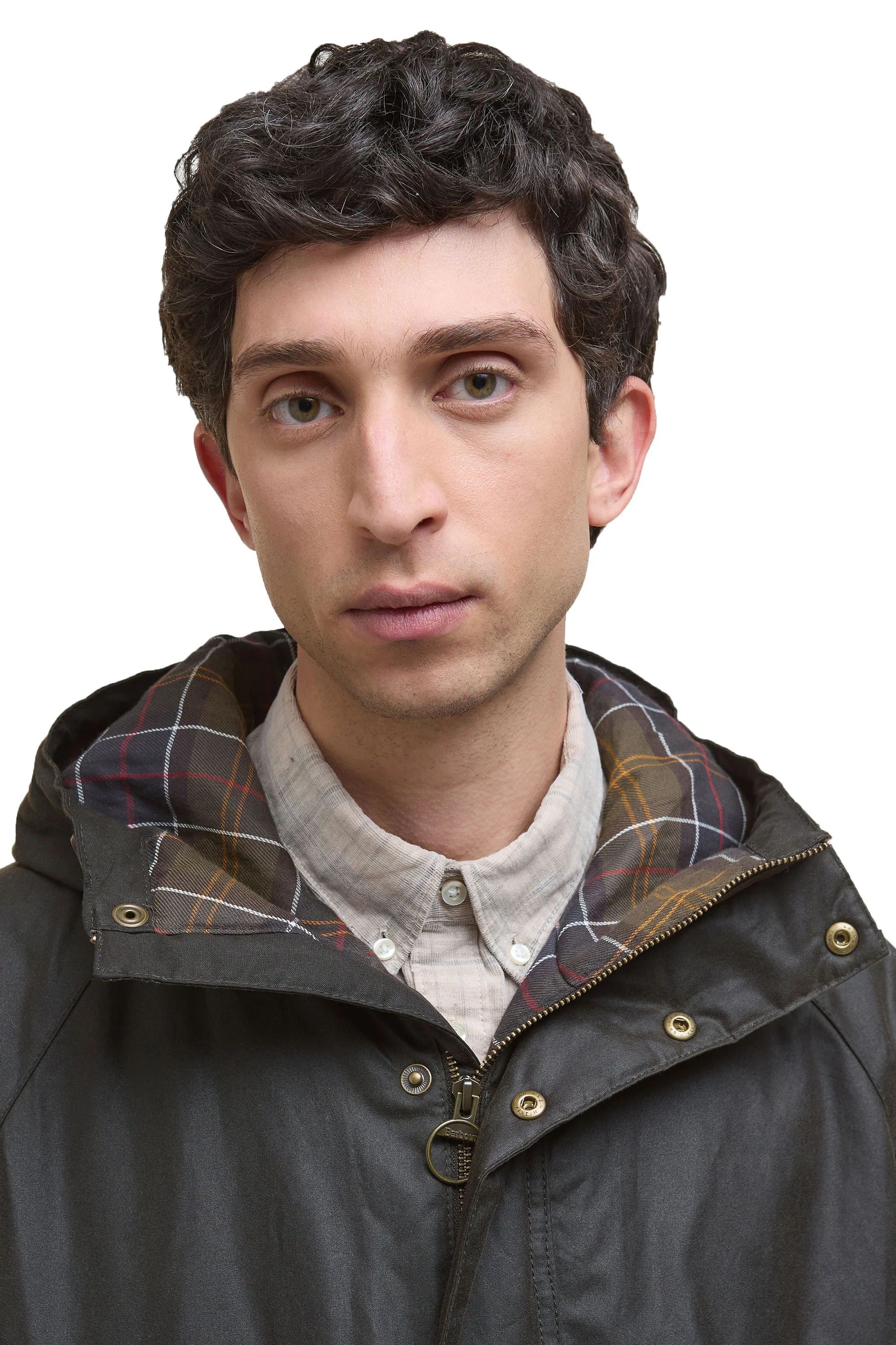 BARBOUR BEDALE PARKA OLIVE - Image 3
