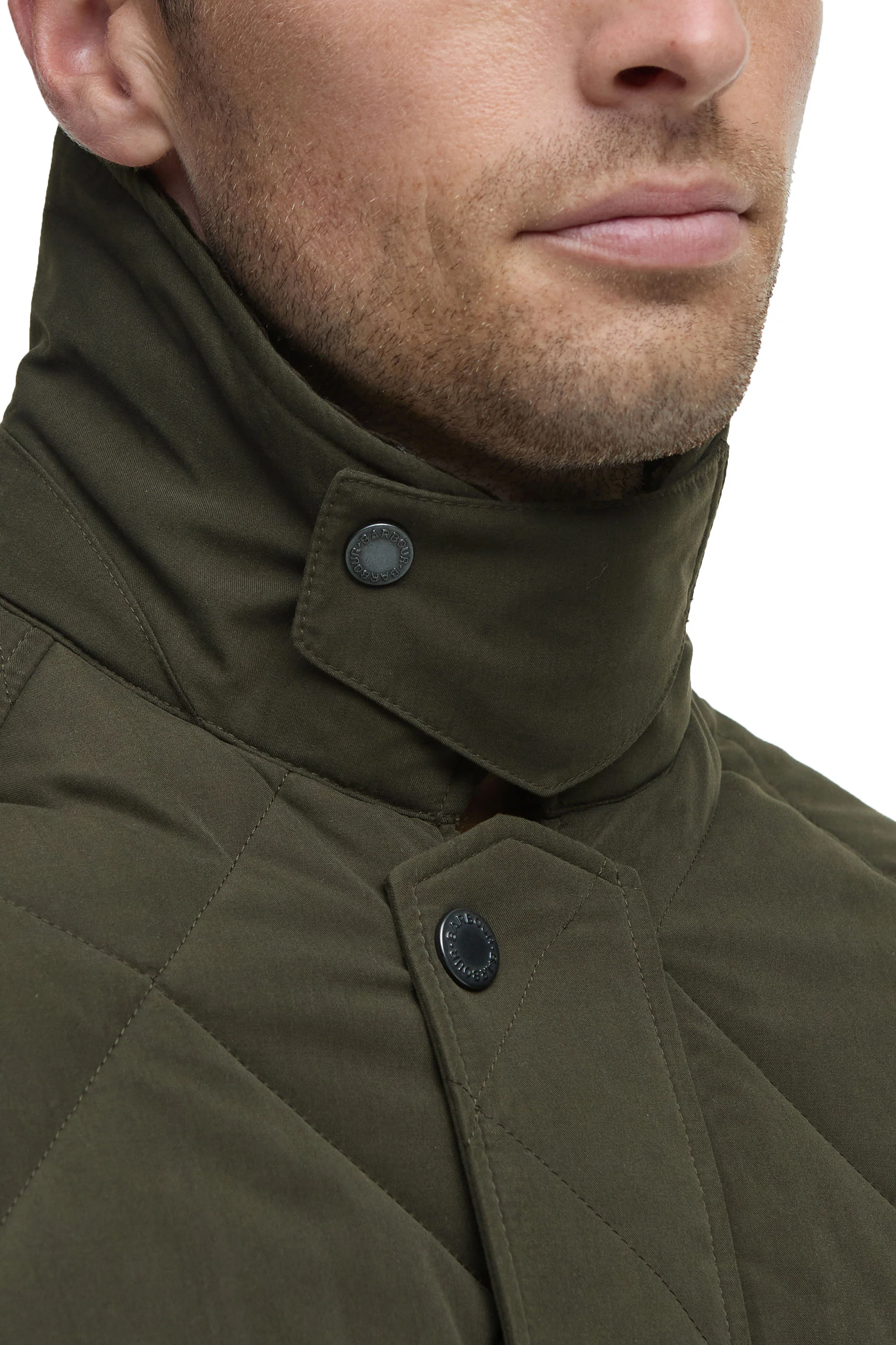 BARBOUR BEDALE QUILT JACKET OLIVE - Image 4