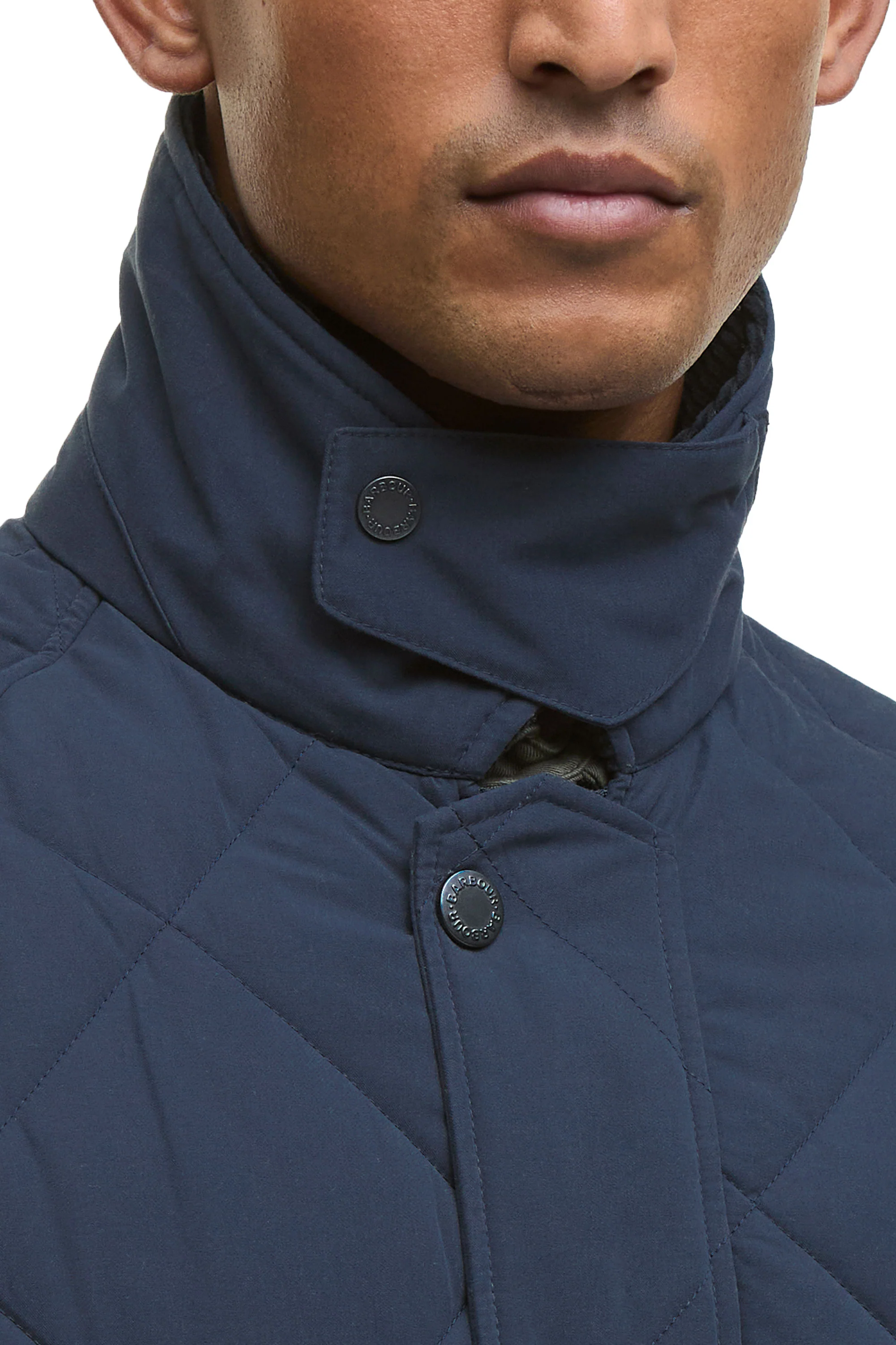 BARBOUR BEDALE QUILTED JACKET NAVY - Image 4