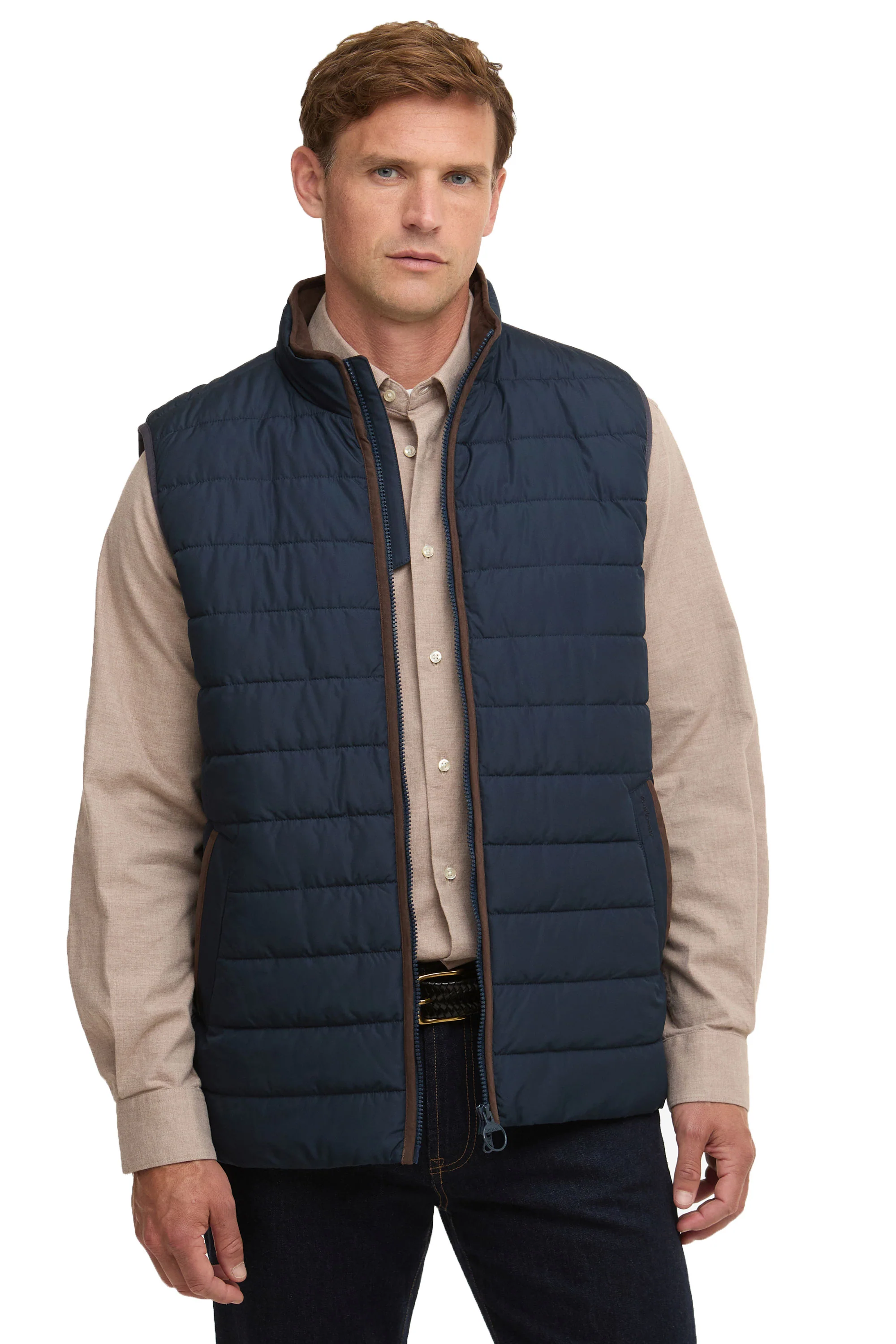 BARBOUR BROUGHTON GILET NAVY - Image 2