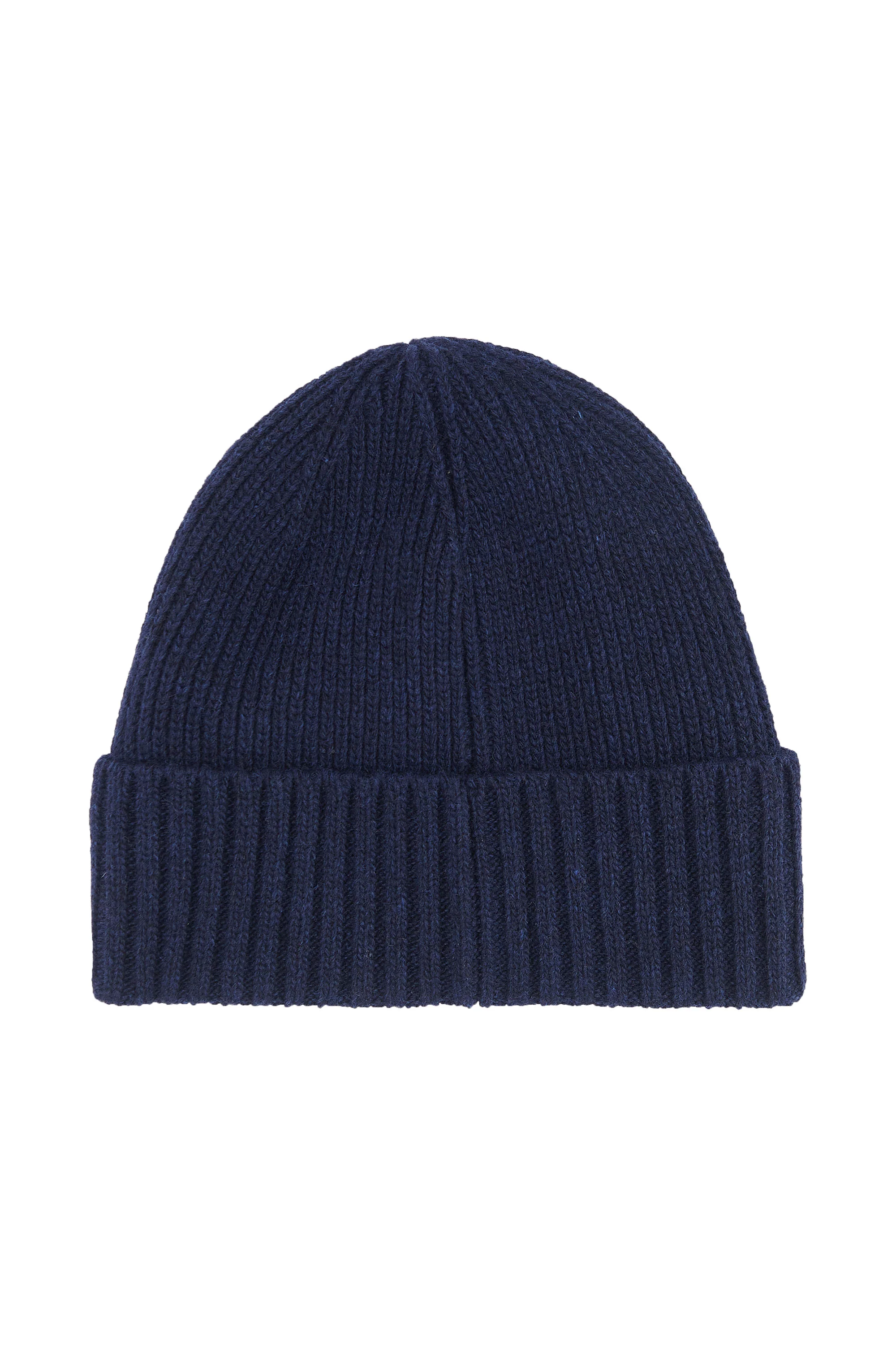 Barbour Carlton Beanie Hat Navy - Image 2