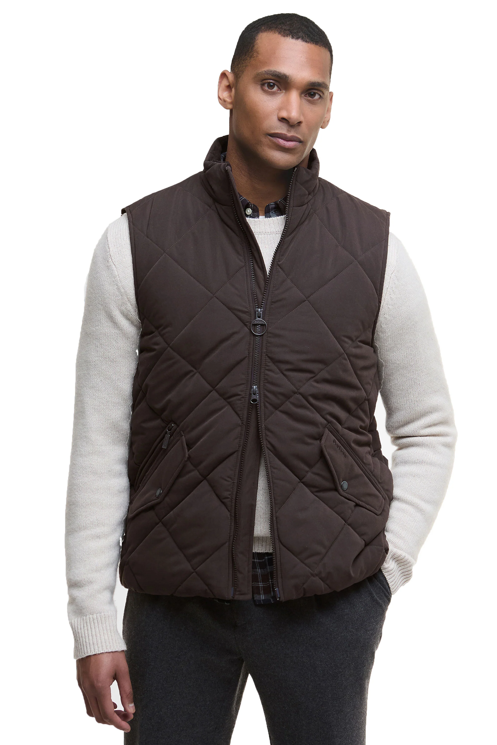 Barbour City Chelsea Gilet Black Oak - Image 2