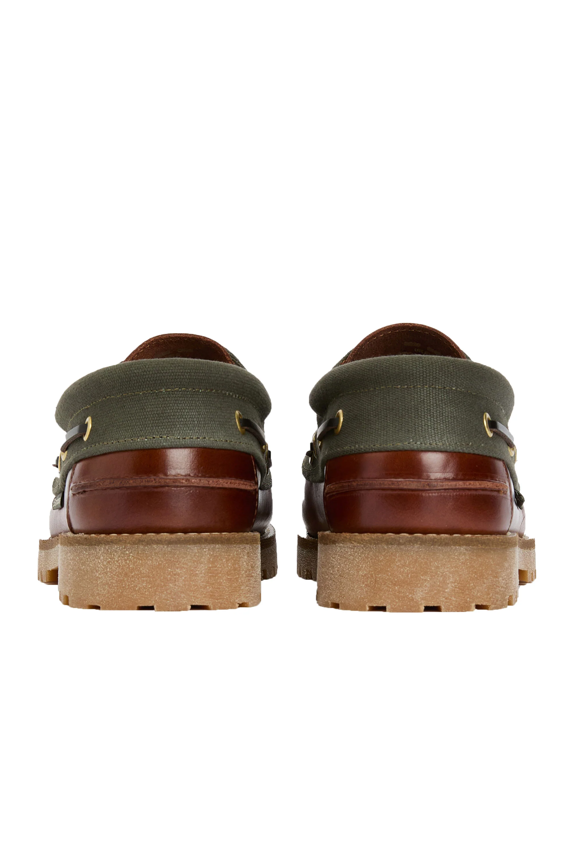BARBOUR DECK BOAT SHOE MAHOGANY - Image 4
