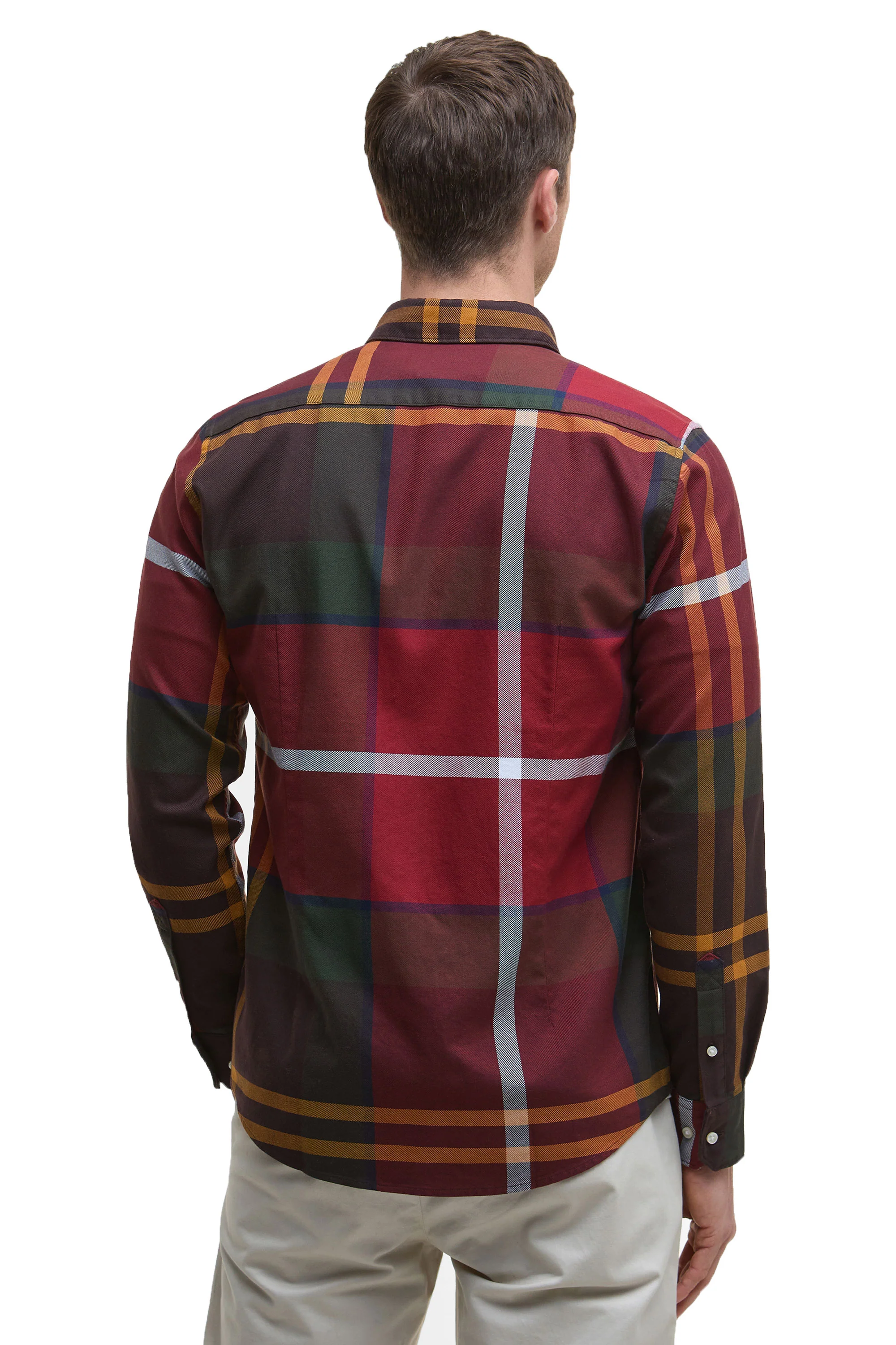 Barbour Dunoon Shirt Winterberry Tartan - Image 3