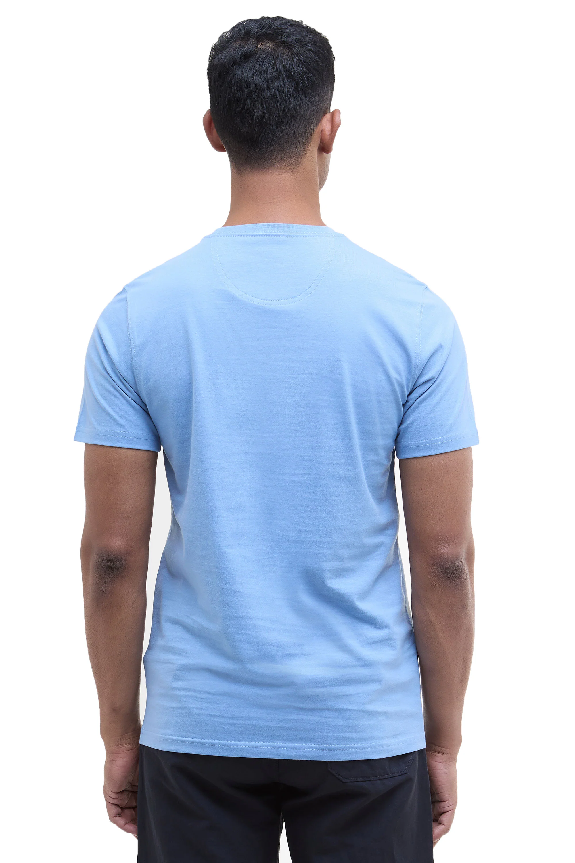 BARBOUR ESSENTIAL SPORTS T-SHIRT BLUE - Image 3