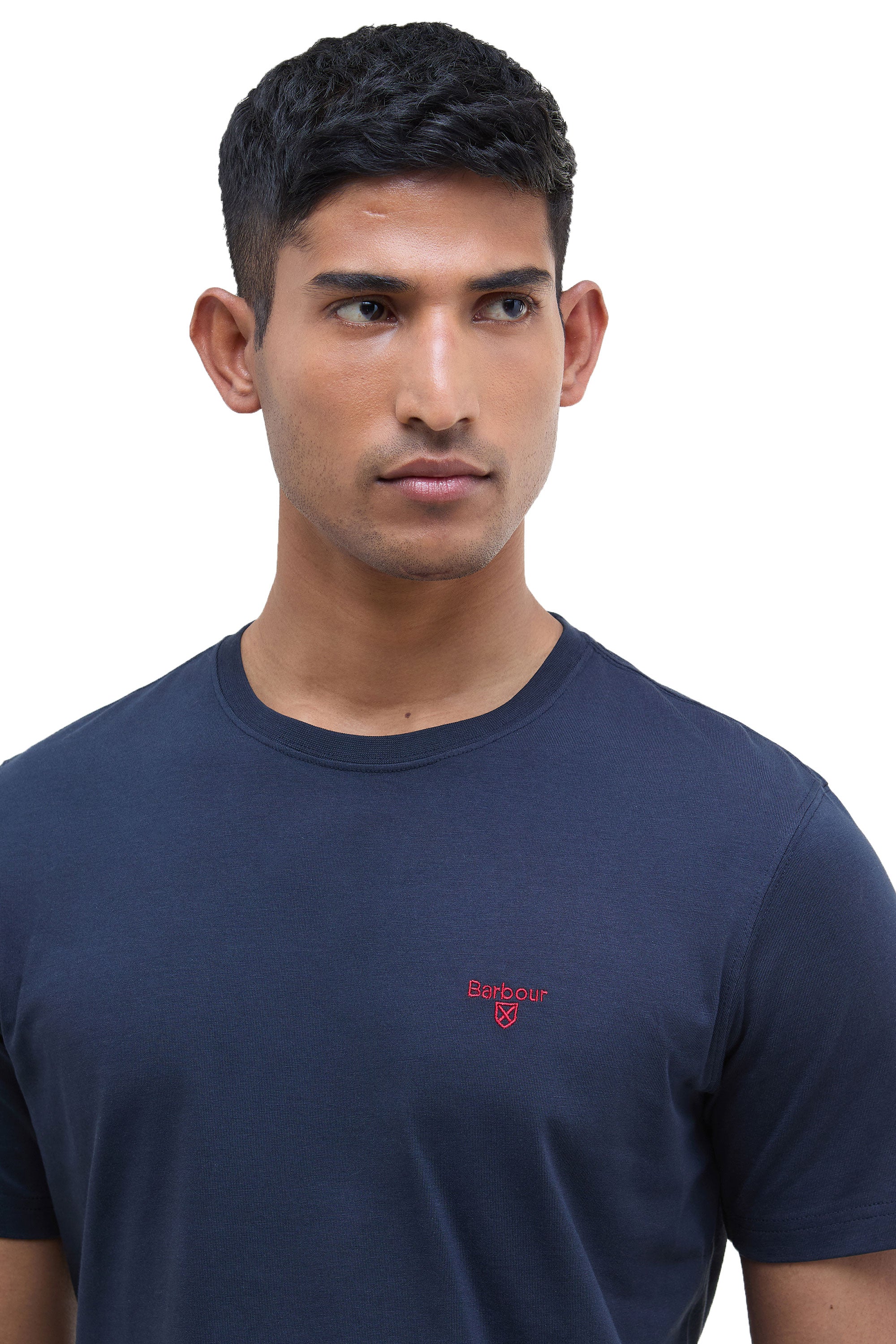 BARBOUR ESSENTIAL SPORTS T-SHIRT NAVY - Image 2