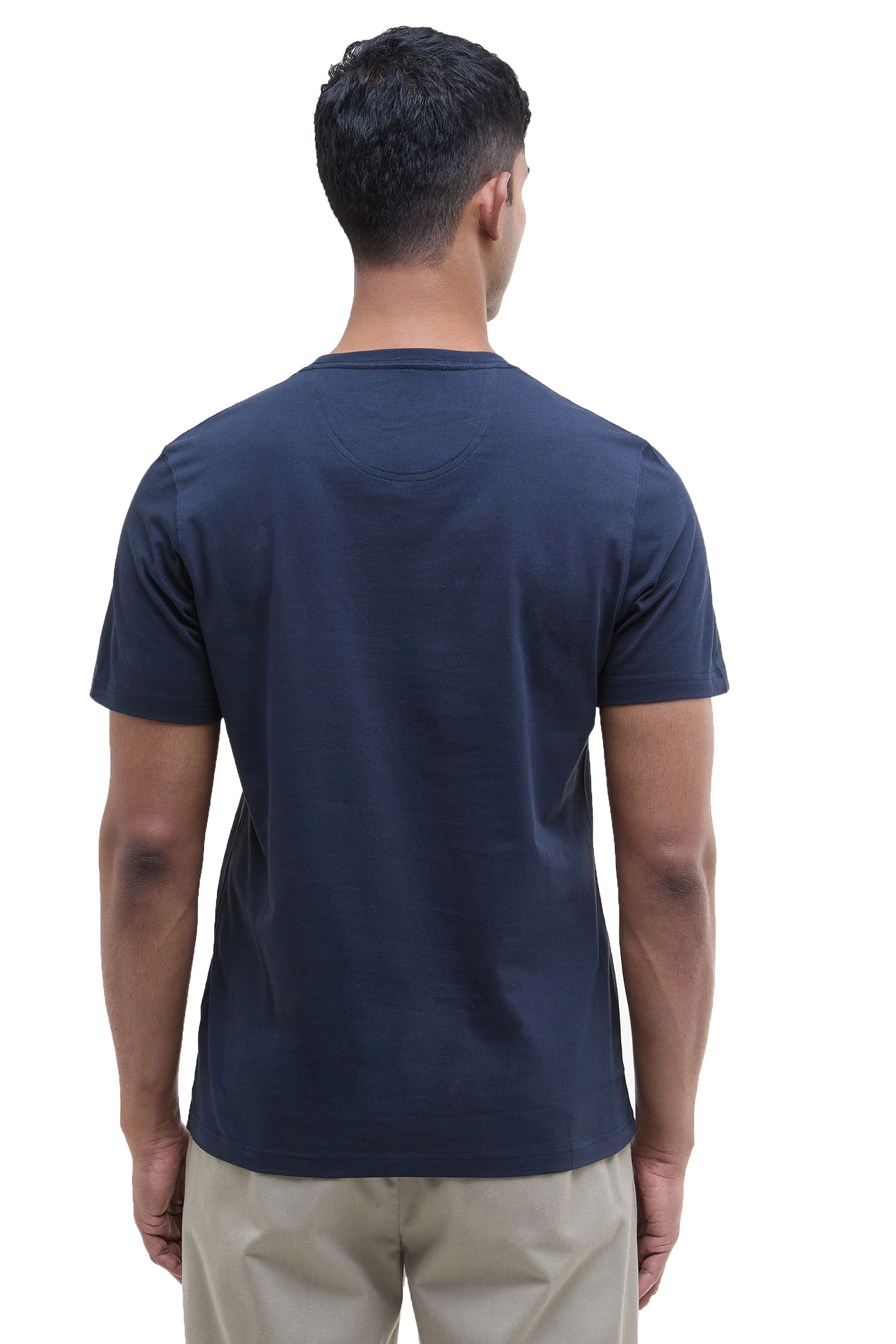 BARBOUR ESSENTIAL SPORTS T-SHIRT NAVY - Image 3