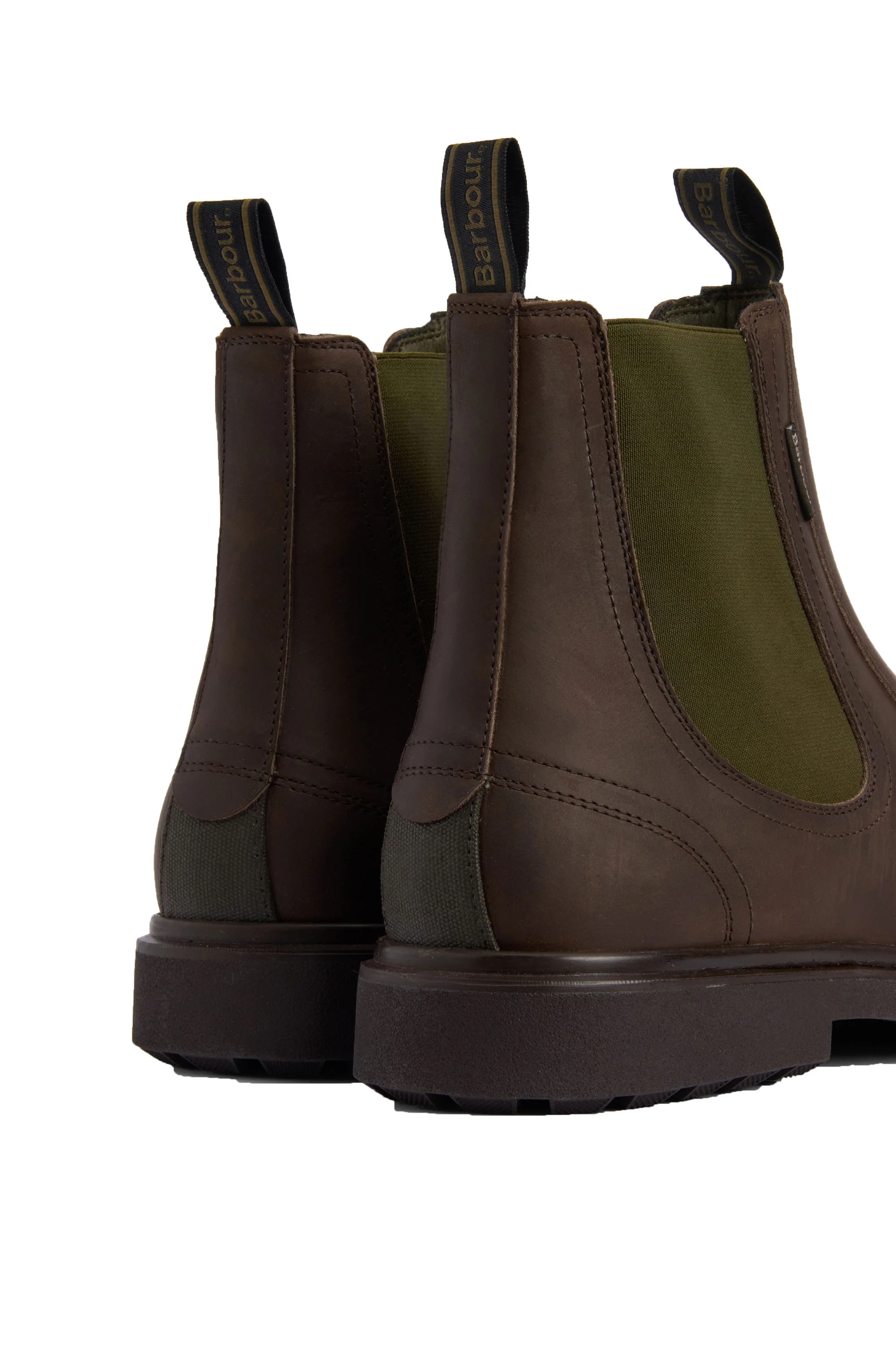 BARBOUR HALE CHELSEA BOOT DARK BROWN - Image 2